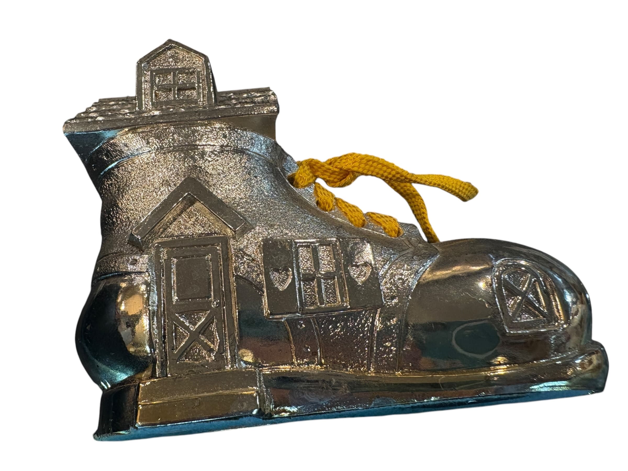 Vintage Godinger Silver Old Woman Who Lived in a Shoe Coin Bank Silverplate Japan - Regular - Thumbnail 2