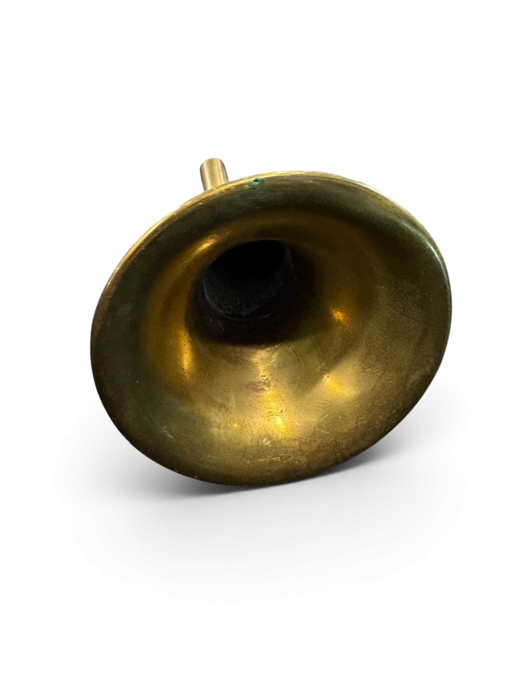 Vintage Brass Automobile Bulb Horn Trumpet — AS IS (941) - Regular - Thumbnail 2