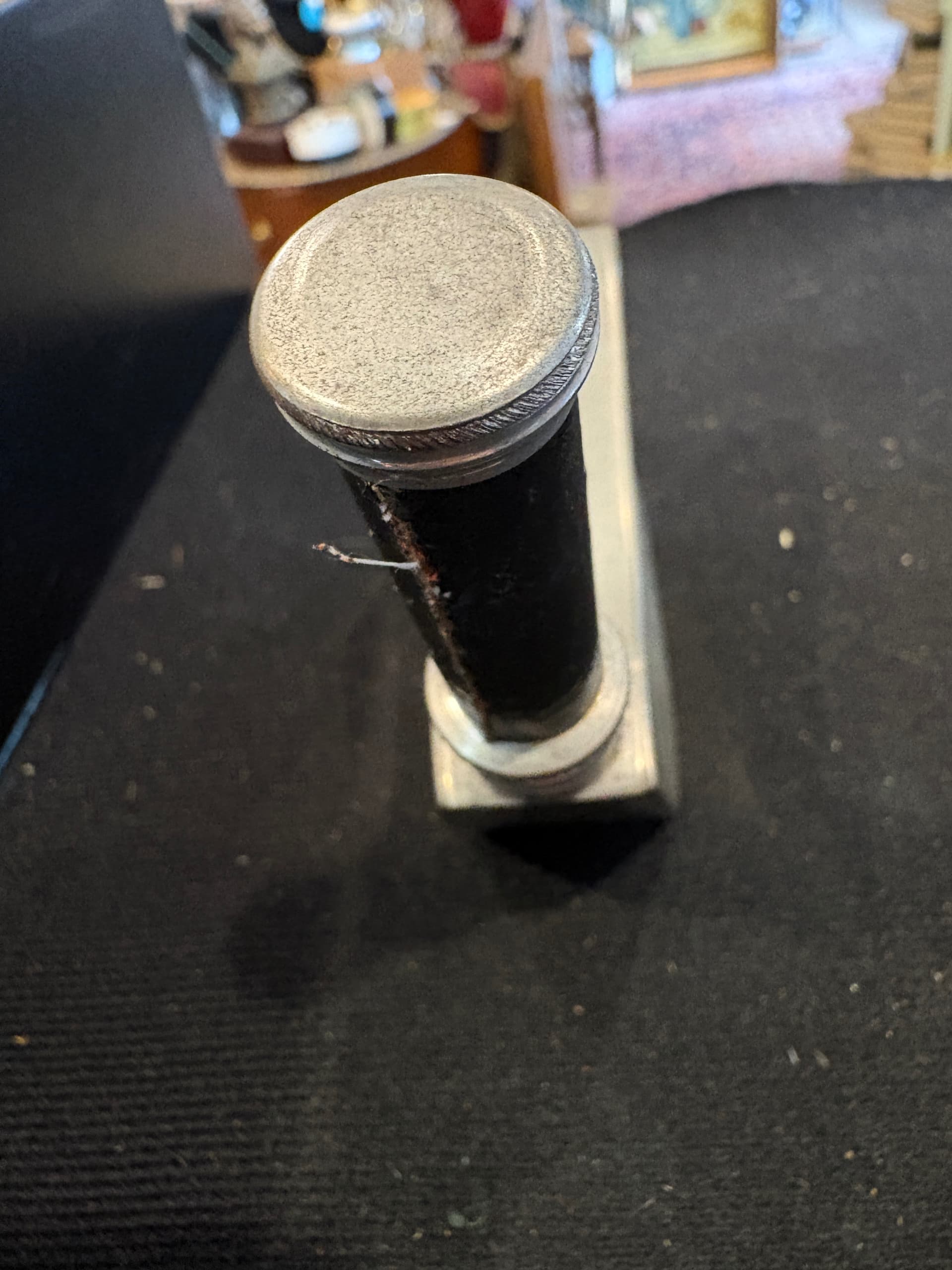 Vintage English Pewter Golf Putter Flask - 5oz Novelty Golf Club Head Flask, Sheffield England (1205) - Regular - Thumbnail 6