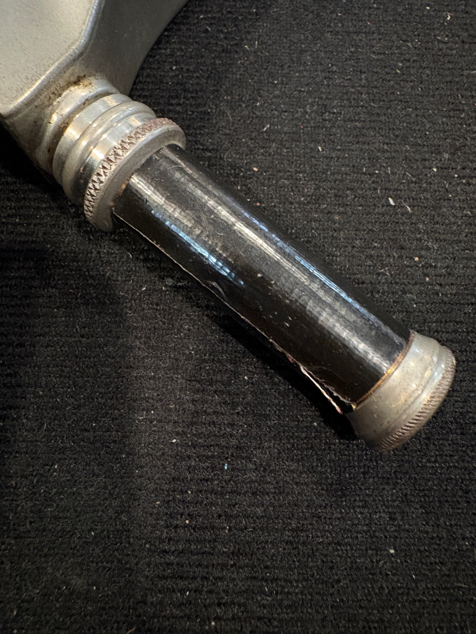 Vintage English Pewter Golf Putter Flask - 5oz Novelty Golf Club Head Flask, Sheffield England (1205) - Regular - Thumbnail 7