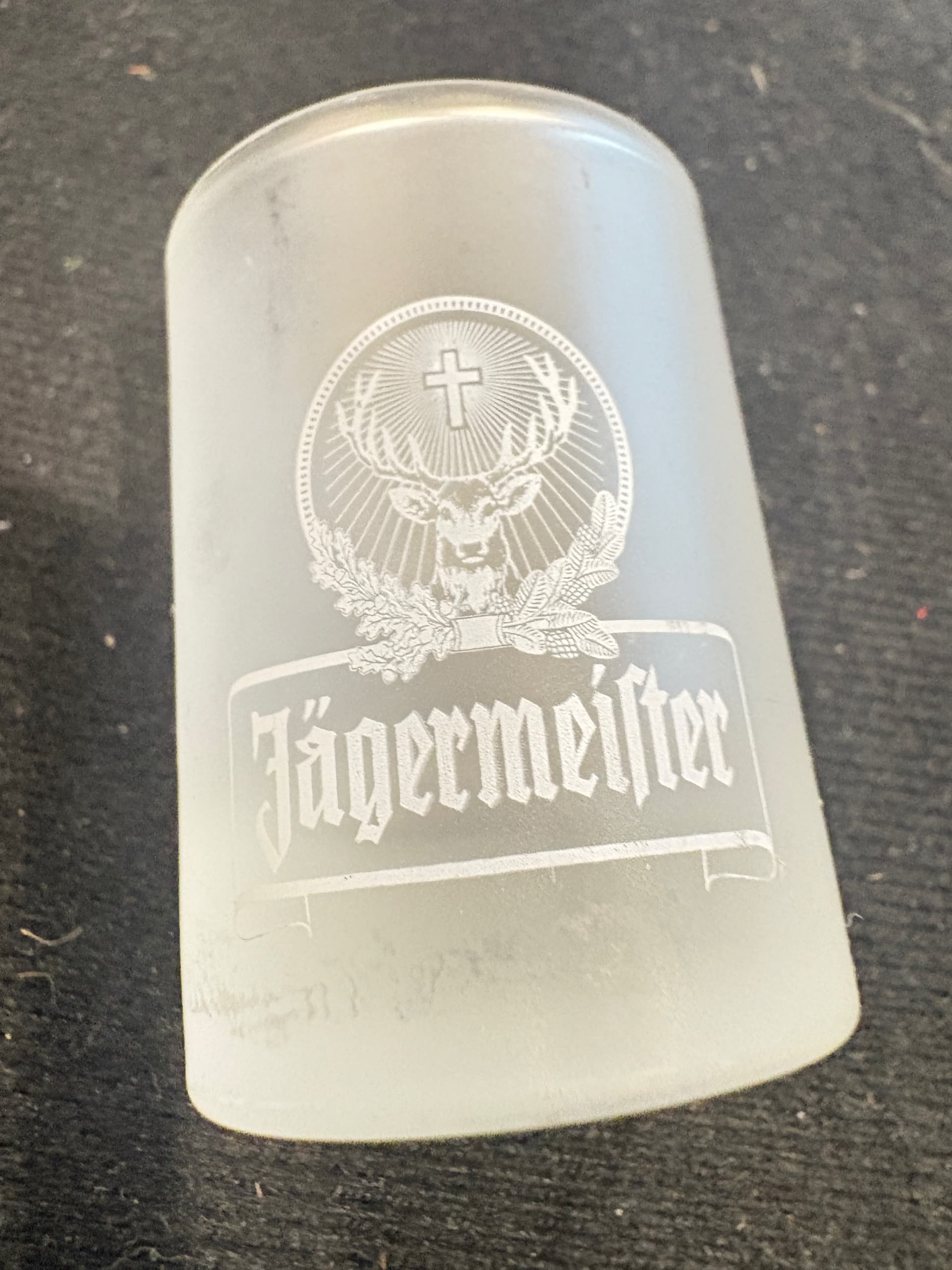 Set of 4 Jaegermeister frosted shot glasses - Regular - Thumbnail 2
