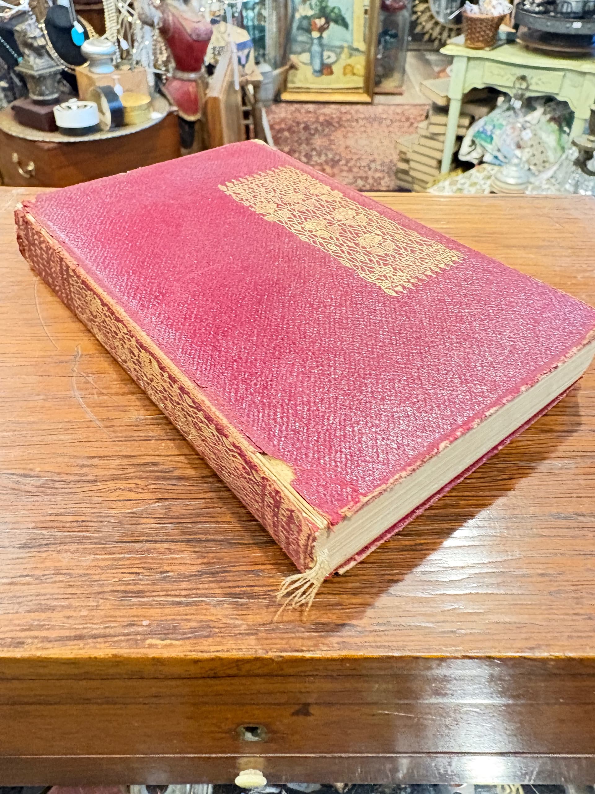 Antique Everyman’s Library Folk-Songs Essays Red Gilt Cloth (941) - Regular - Thumbnail 7