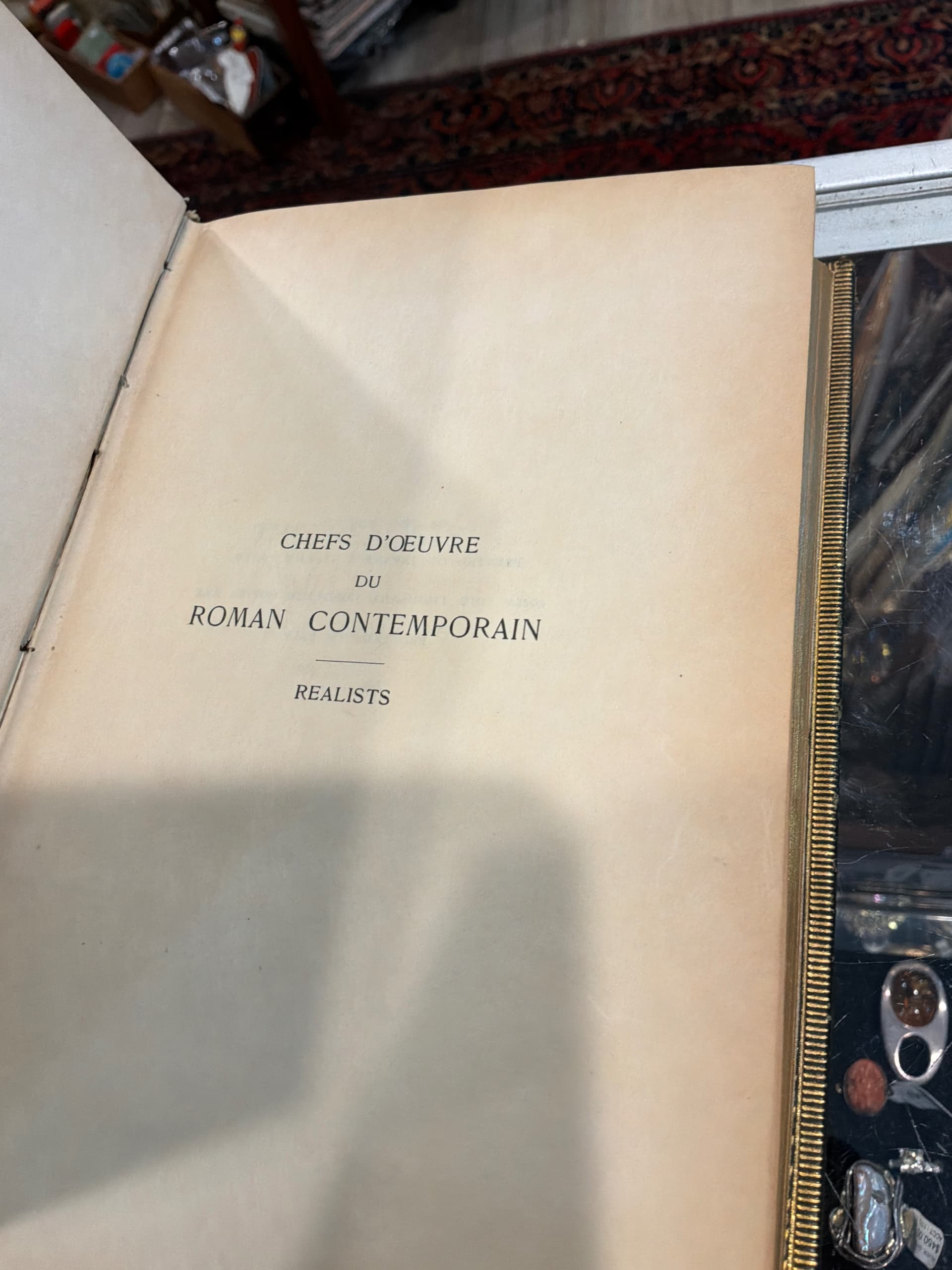 Antique 1884 Emile Zola “A Page of Love” Vol II Limited Edition No. 576/1000 Japanese Vellum Leather Bound Illustrated Book - Regular - Thumbnail 7