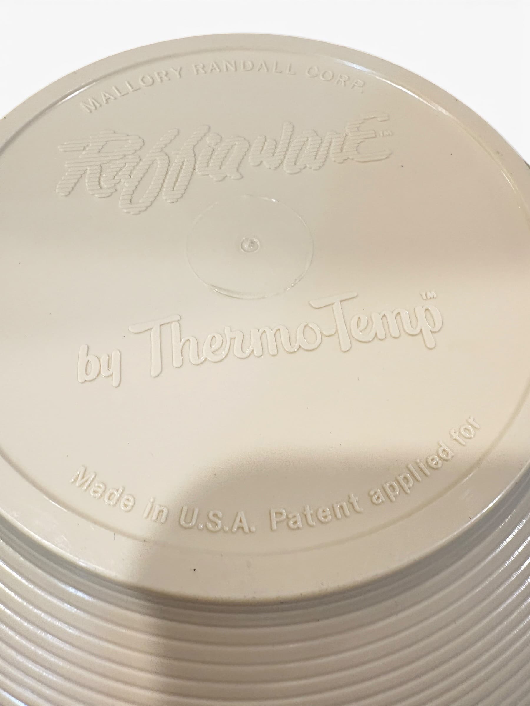 Vintage Raffiaware Thermo-Temp 3 Qt Insulated Master Server Bowl Set w/ Box MCM - Regular - Thumbnail 3