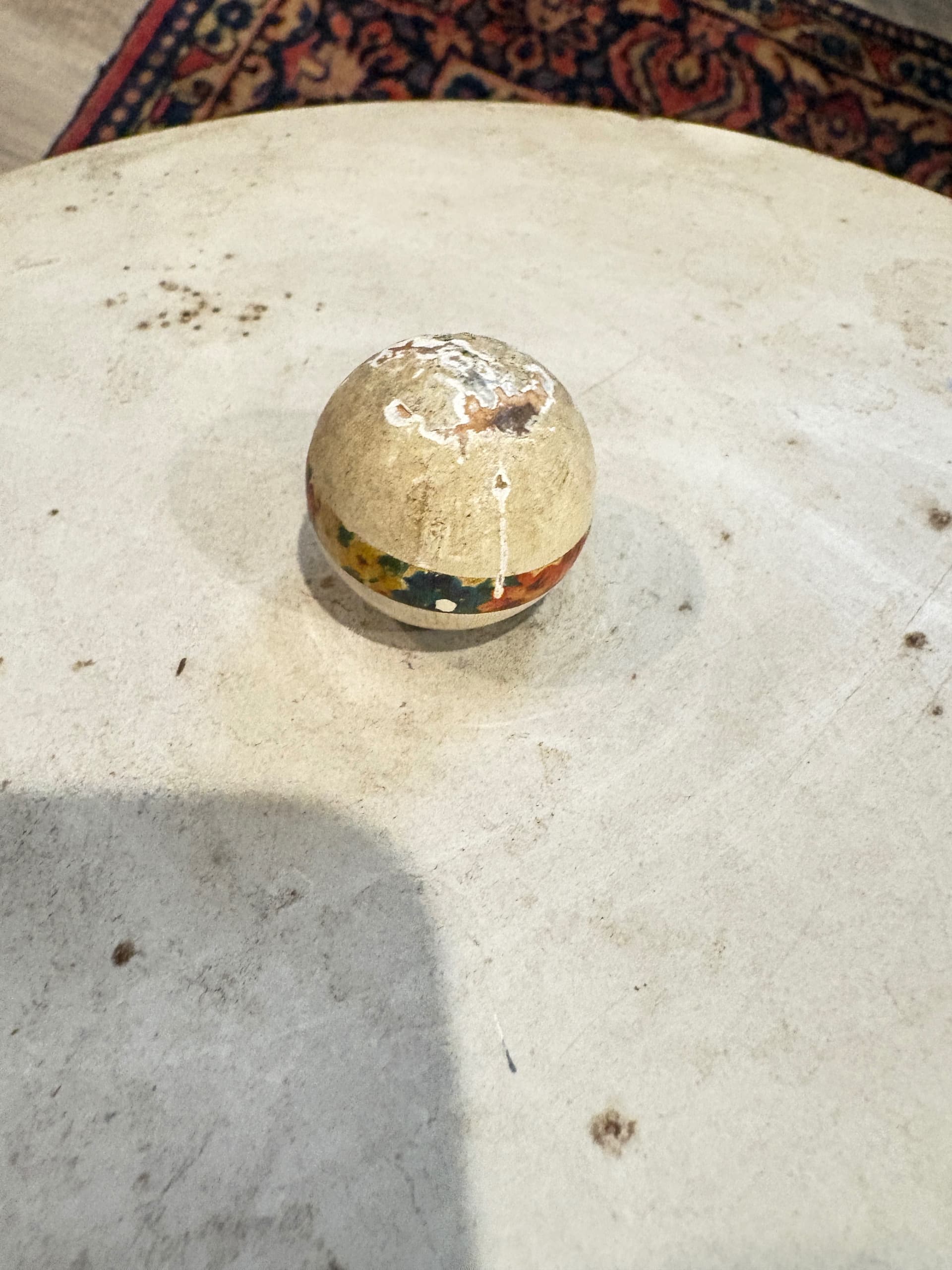 Mid-Century Floral Tin Canister w/ Lid Bail Handles (941) - Regular - Thumbnail 4