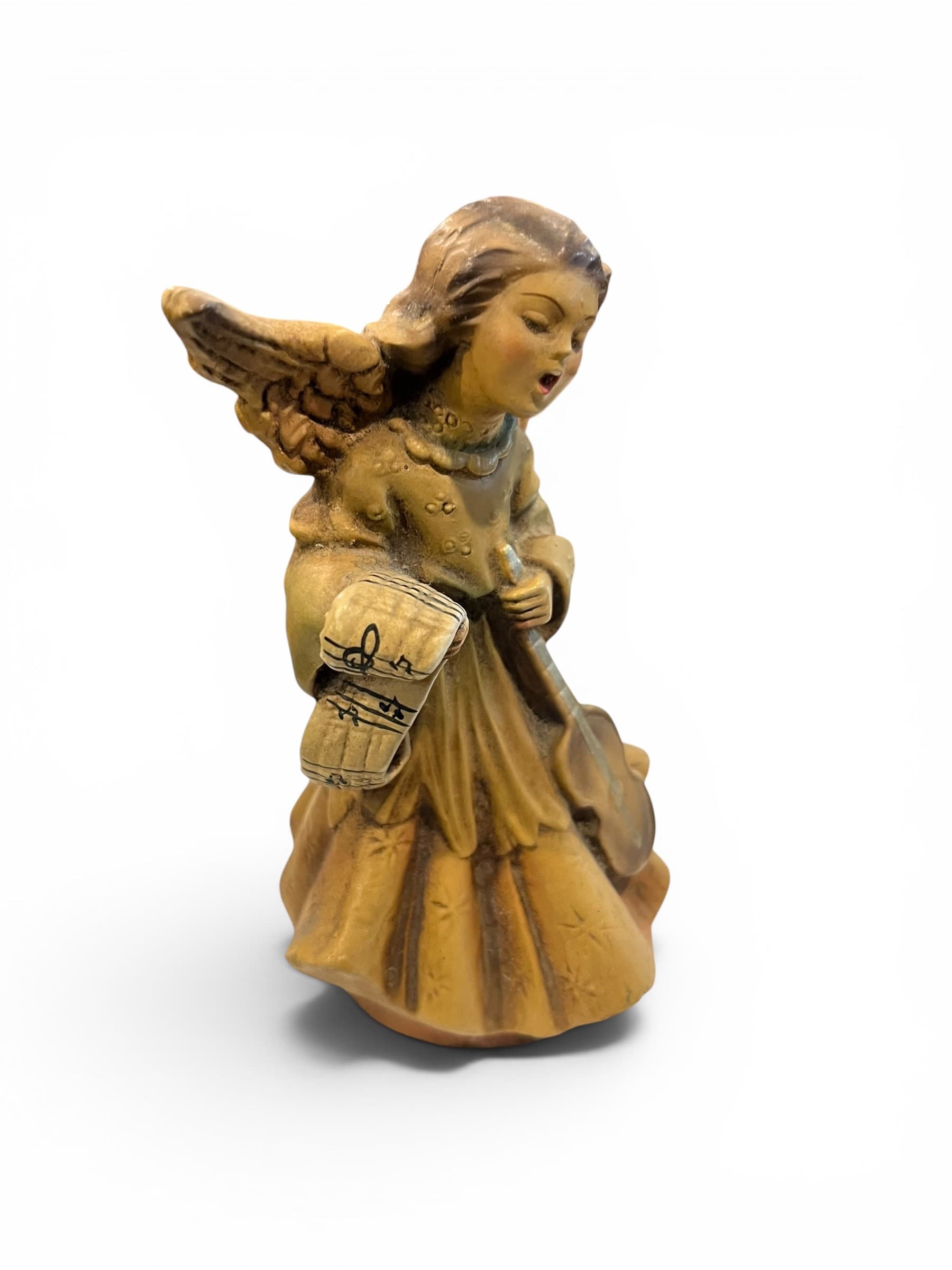 Italian Resin Musical Angel Figurine (941) - Regular - Thumbnail 6