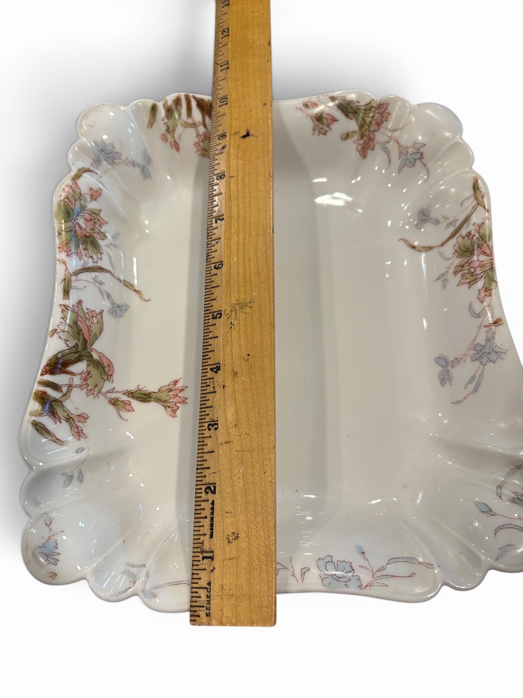 Antique Haviland Limoges Scalloped Dish, Wright Tyndale & Van Roden Philadelphia (941) - Regular - Thumbnail 6