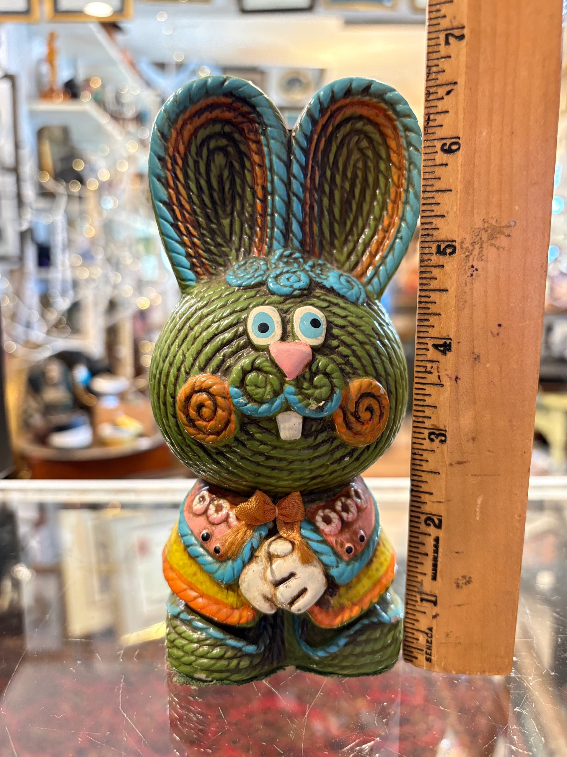 Kitschy Vintage Coil Bunny Bank (941) - Regular - Thumbnail 5