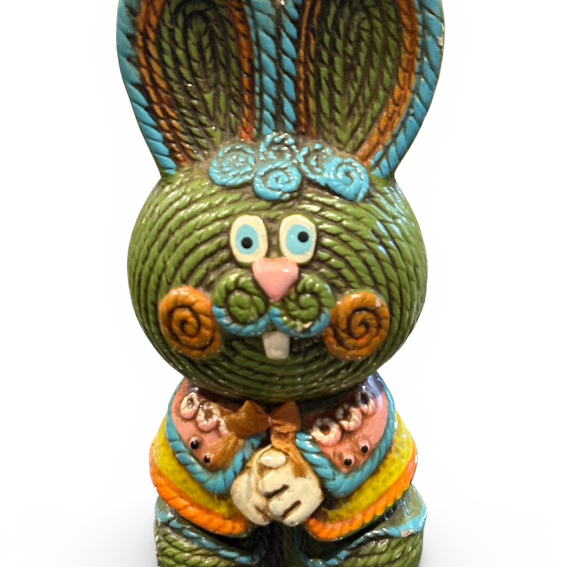 Kitschy Vintage Coil Bunny Bank (941) - Regular - Thumbnail 4