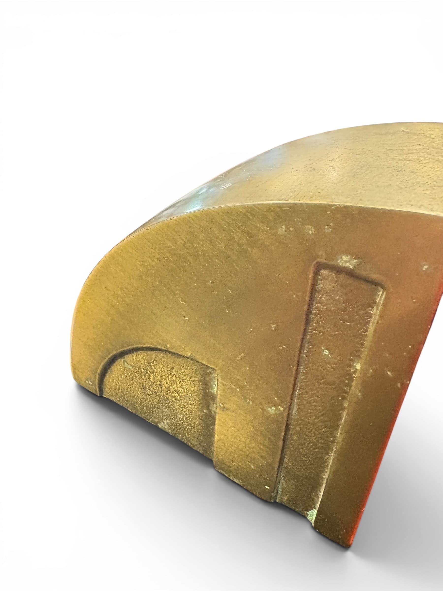 Brass Art Deco Bookends Arch Relief Geometric Pair, 1930s (941) - Regular - Thumbnail 4