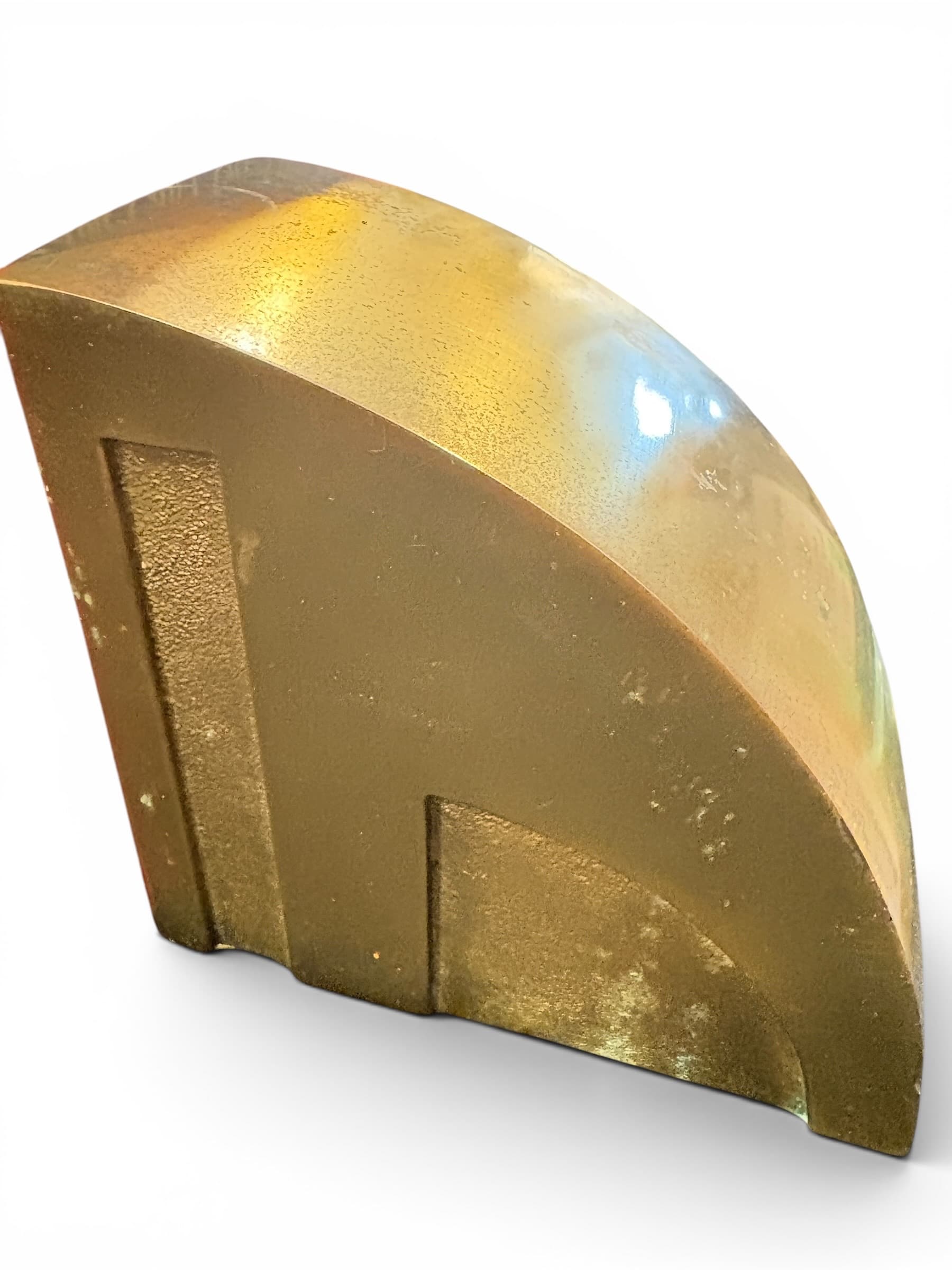 Brass Art Deco Bookends Arch Relief Geometric Pair, 1930s (941) - Regular - Thumbnail 6