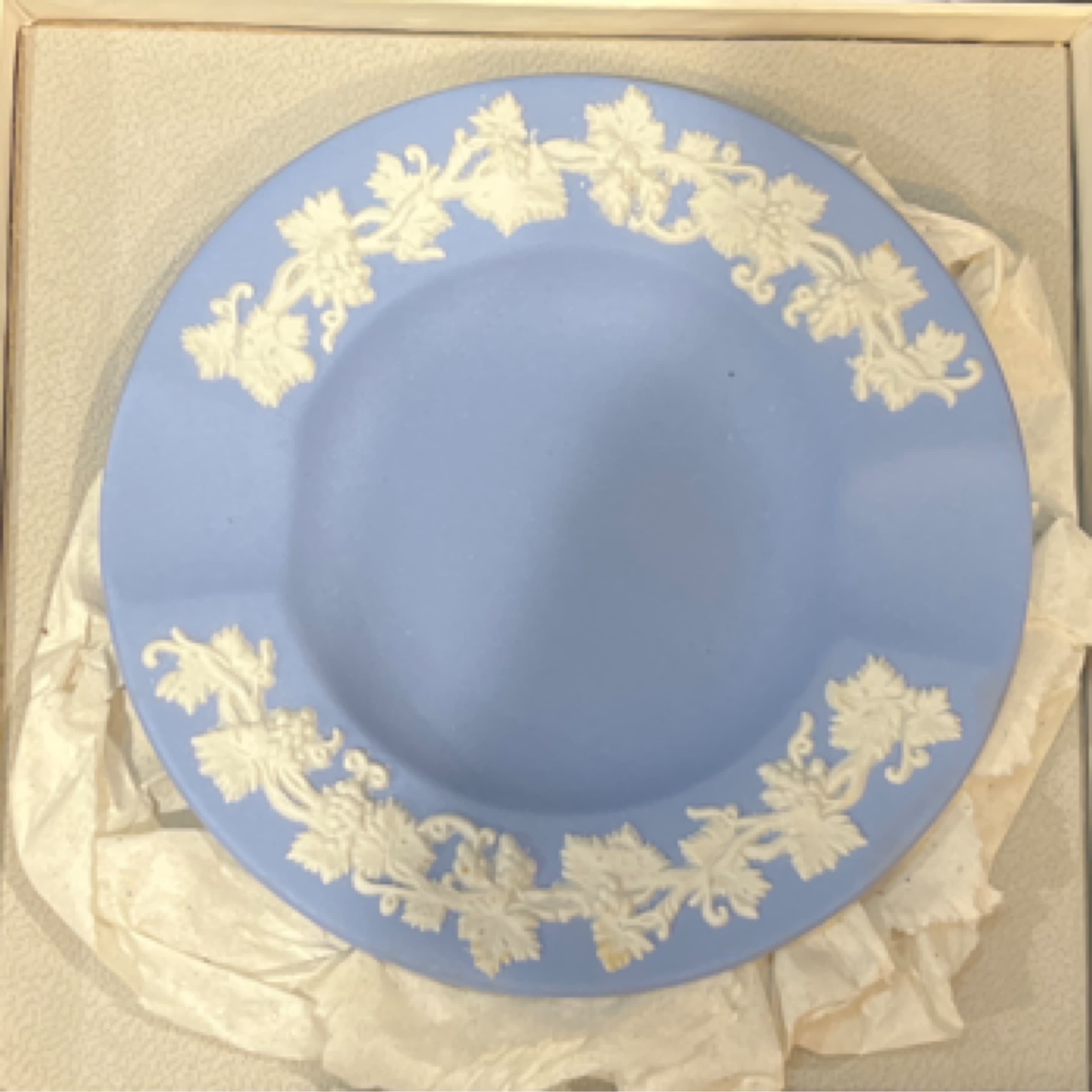 Wedgeworth blue and white mini plate - Regular