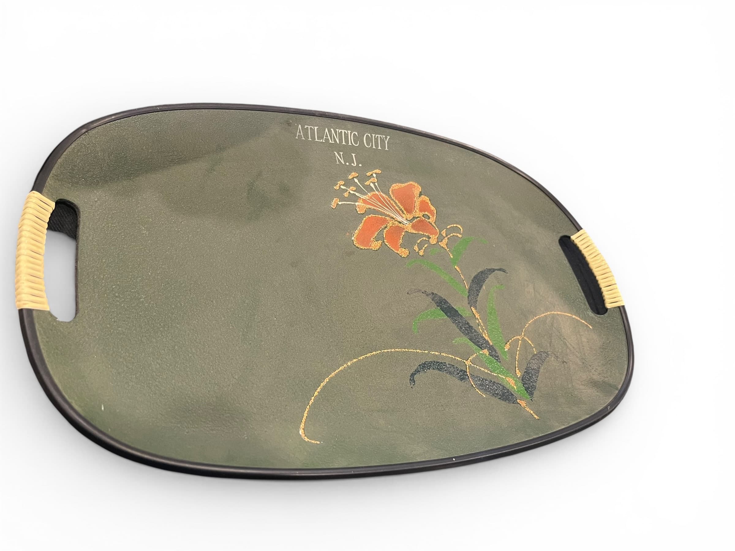 Vintage Atlantic City NJ Souvenir Tray-1270 - Regular