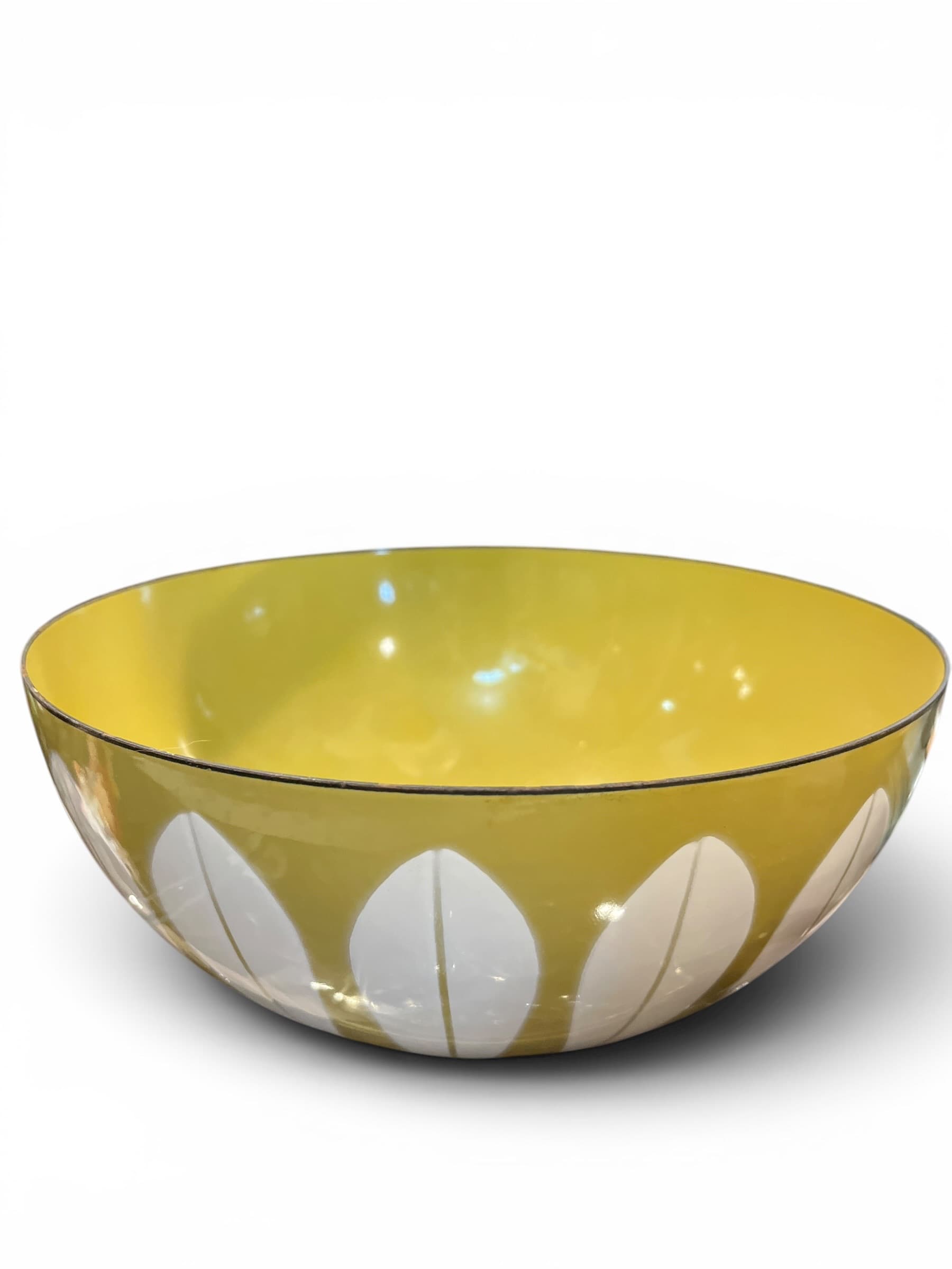 Cathrineholm Norway Lotus Bowl 9.5” Avocado c. 1960s - Regular - Thumbnail 7