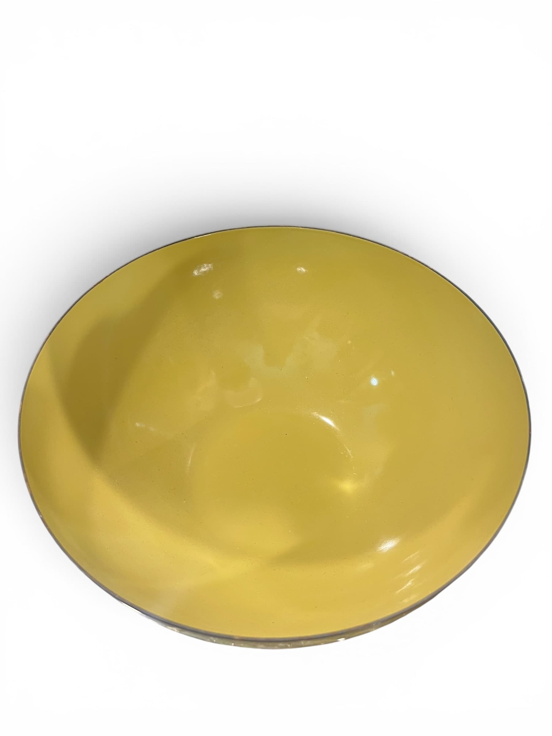Cathrineholm Norway Lotus Bowl 9.5” Avocado c. 1960s - Regular - Thumbnail 4