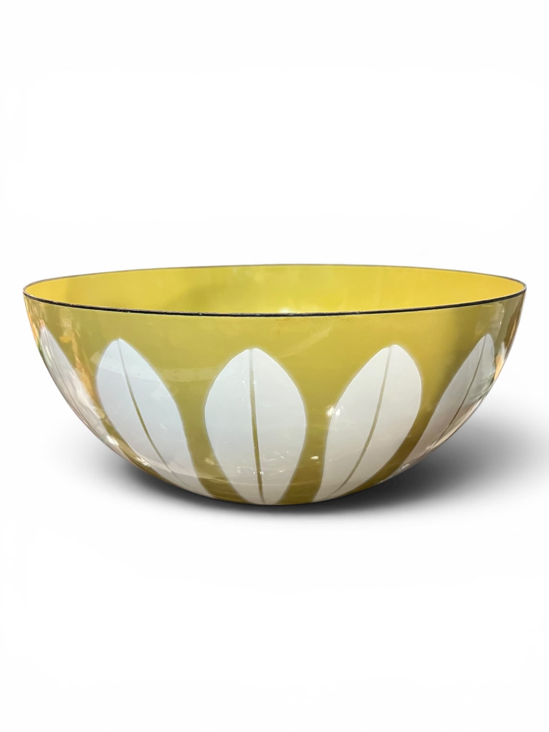 Cathrineholm Norway Lotus Bowl 9.5” Avocado c. 1960s - Regular - Thumbnail 3