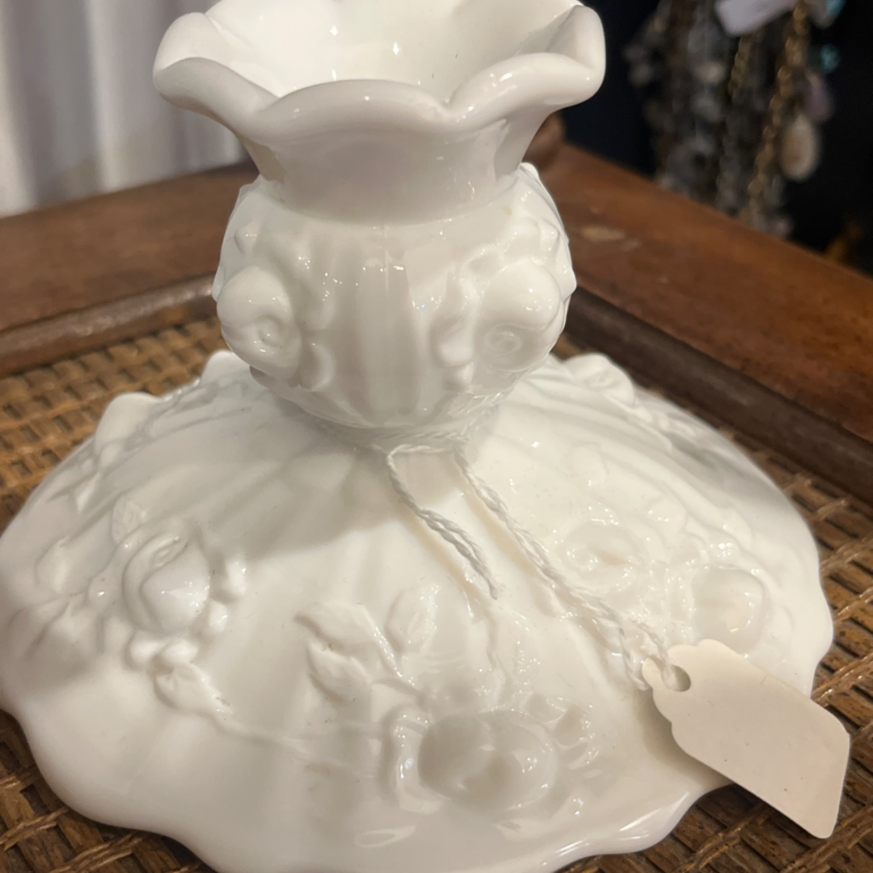 Rose Candlestick Holder - Regular
