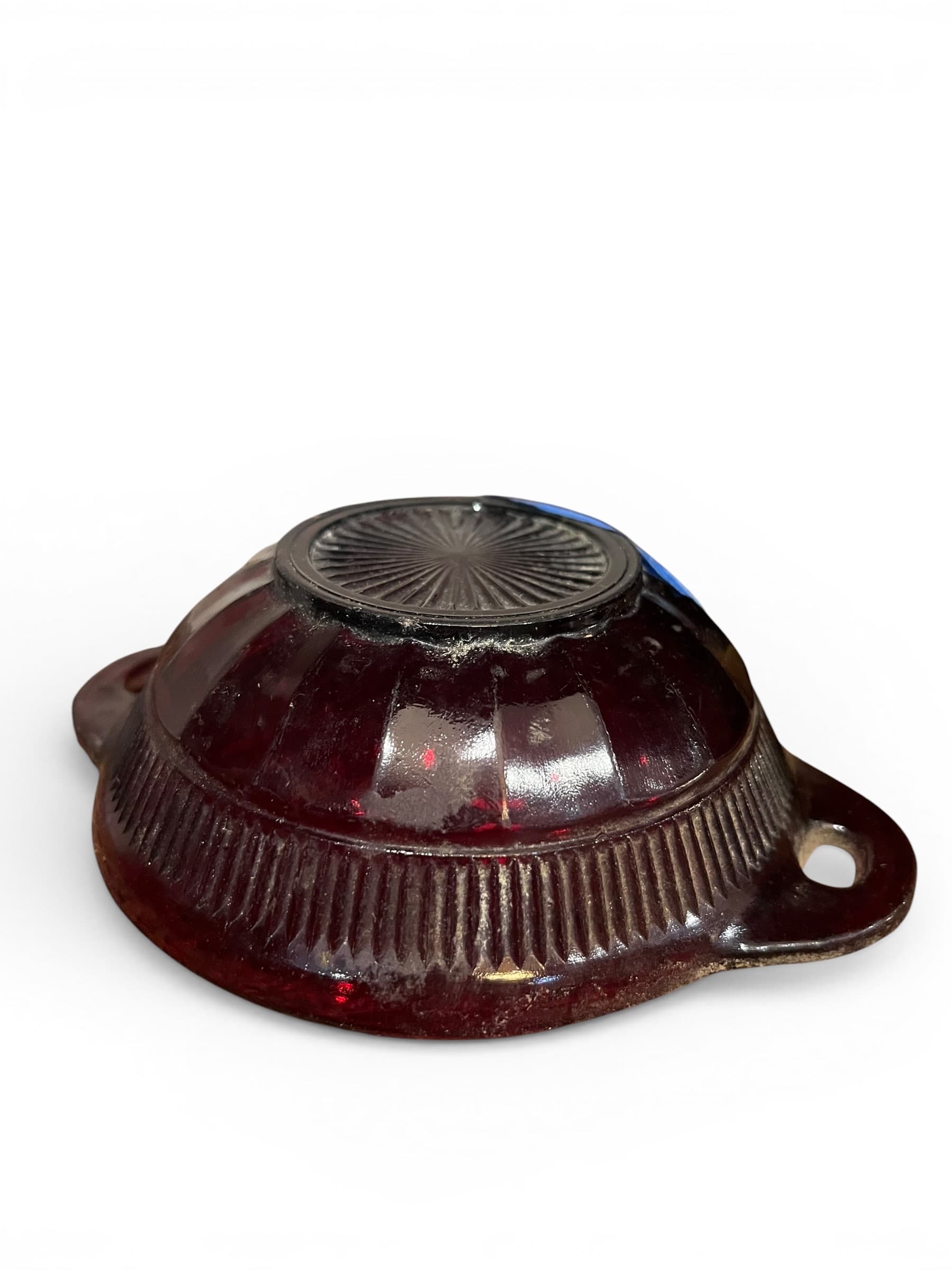 Anchor Hocking Coronation Royal Ruby Red small fruit bowl-1270 - Regular - Thumbnail 2