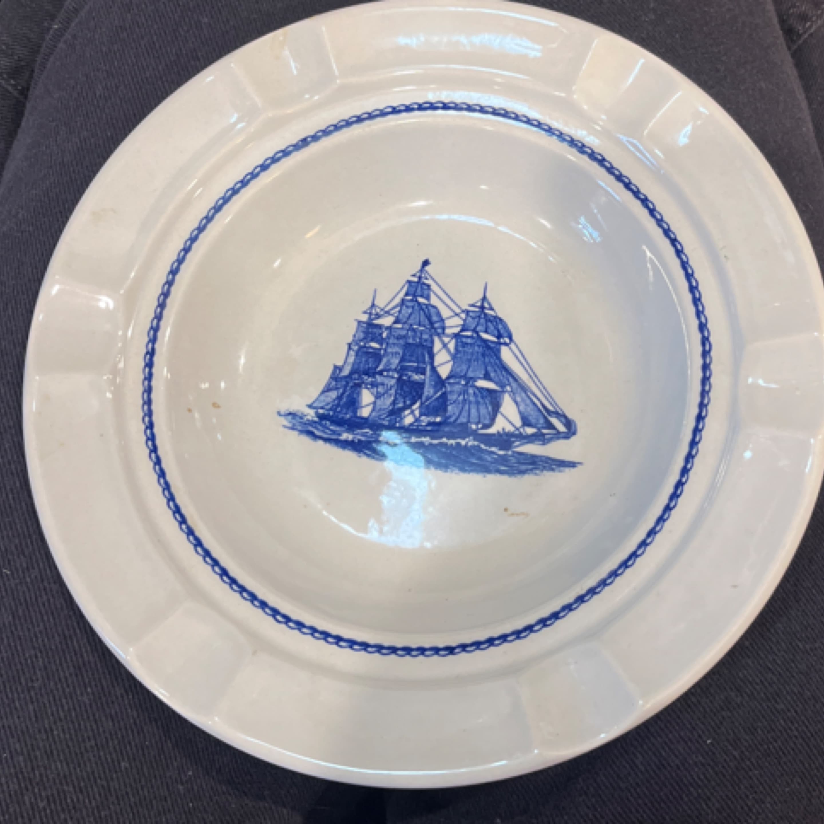 Wedgwood Georgetown Series American Clipper Ship bread and butter plate - Regular