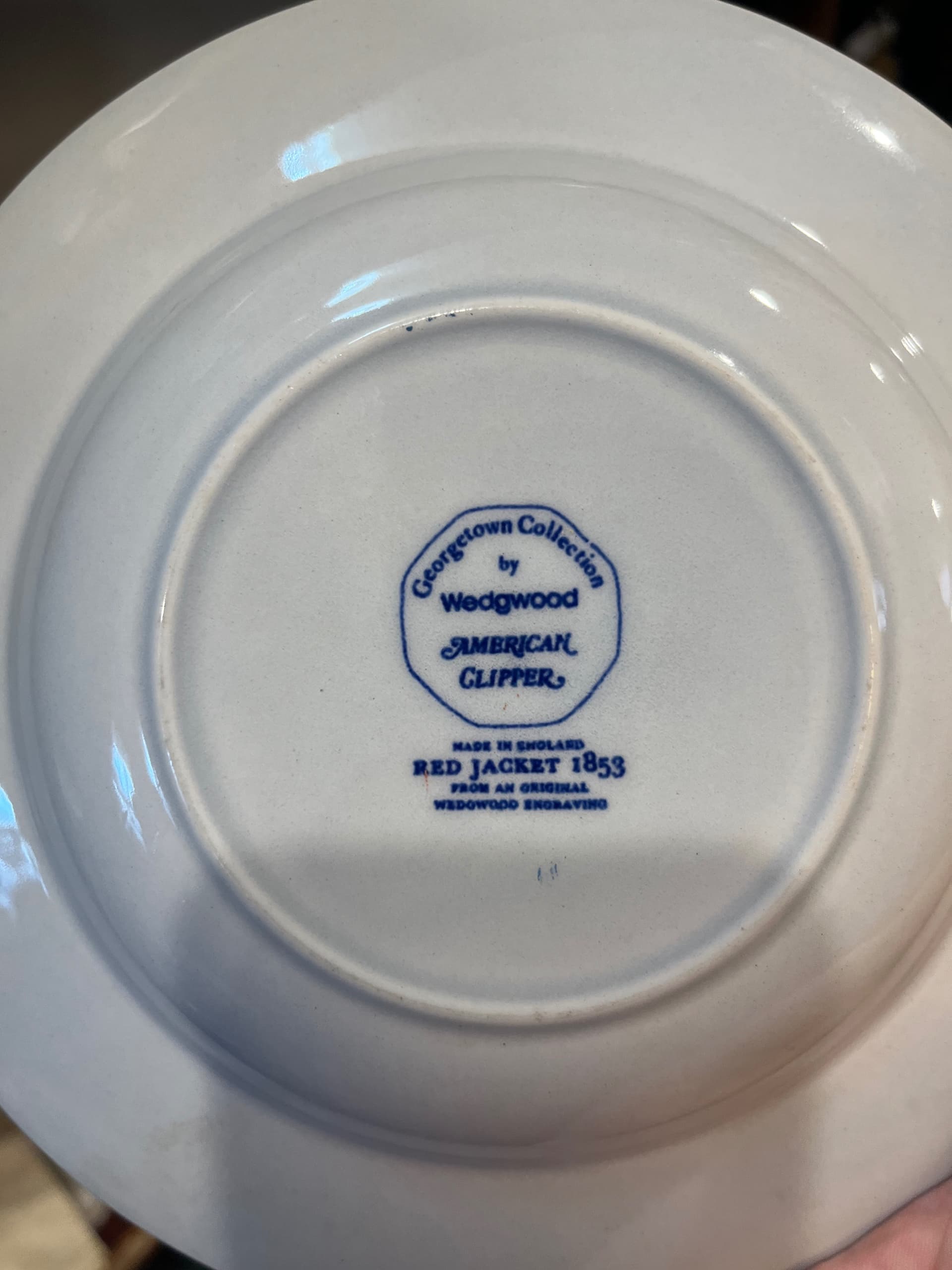 Wedgwood Georgetown Series American Clipper Ship bread and butter plate - Regular - Thumbnail 2