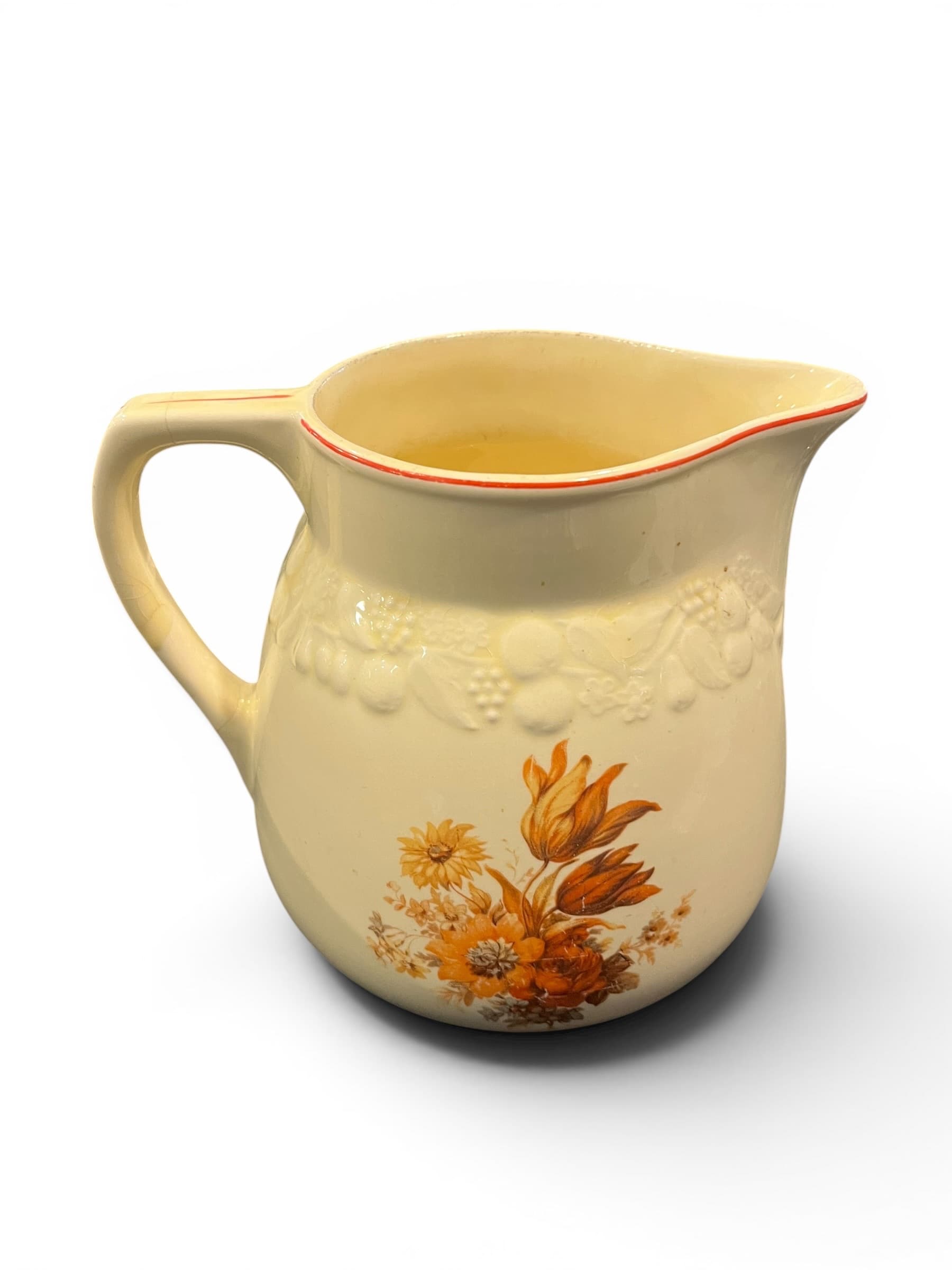 Crooksville Pantry Bak-In Ware Pitcher | Vintage 1930s 40s | 1249 - Regular - Thumbnail 2