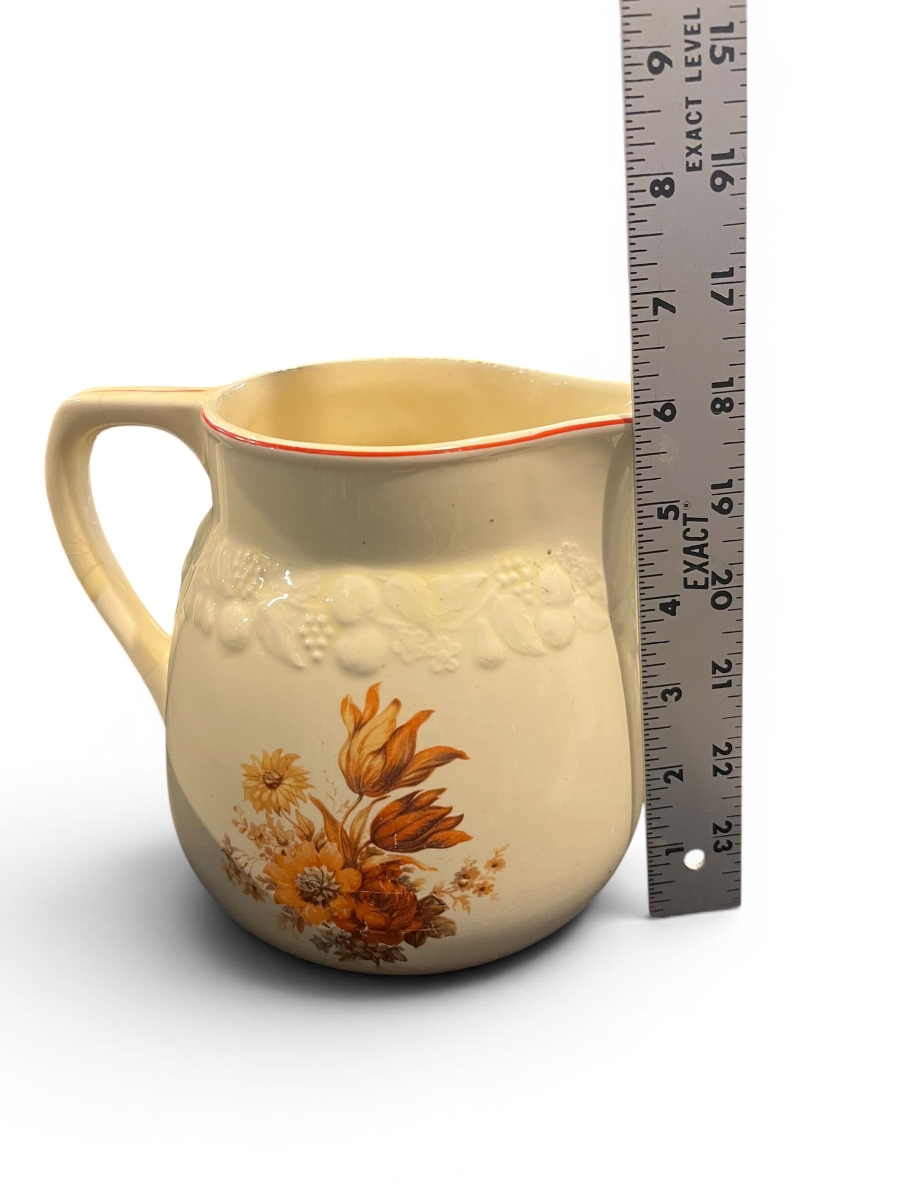 Crooksville Pantry Bak-In Ware Pitcher | Vintage 1930s 40s | 1249 - Regular - Thumbnail 6