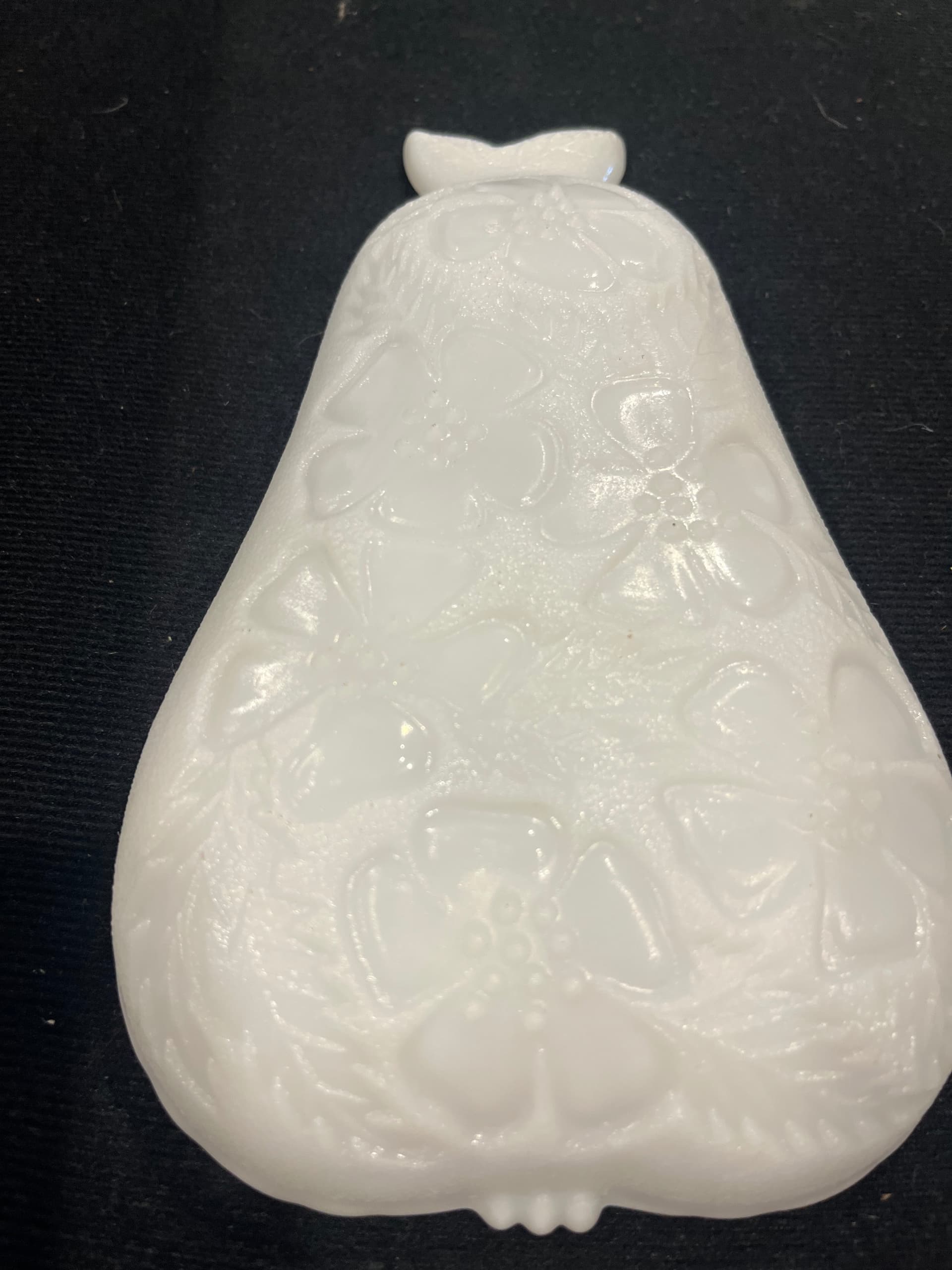 Vintage Milk Glass Pear Shaped Dish 91270) - Regular - Thumbnail 7
