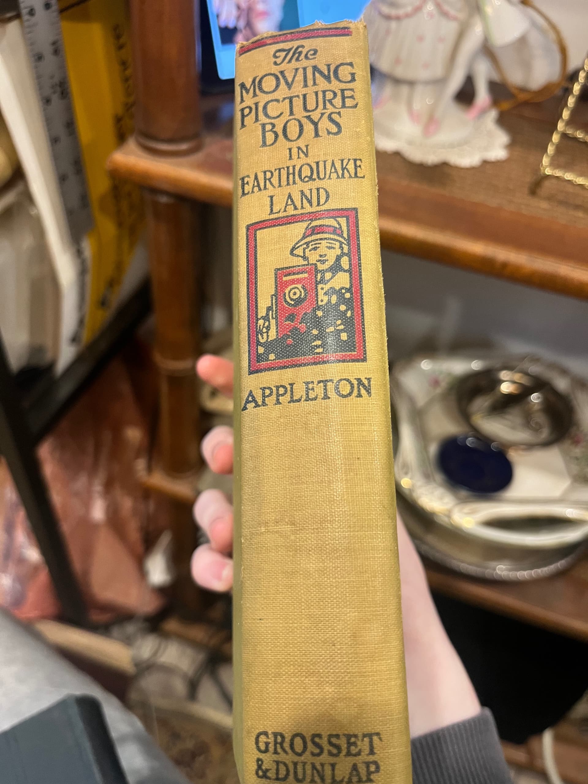 Antique ‘Moving Picture Boys in Earthquake Land’ – Illustrated Adventure Book - Regular - Thumbnail 2