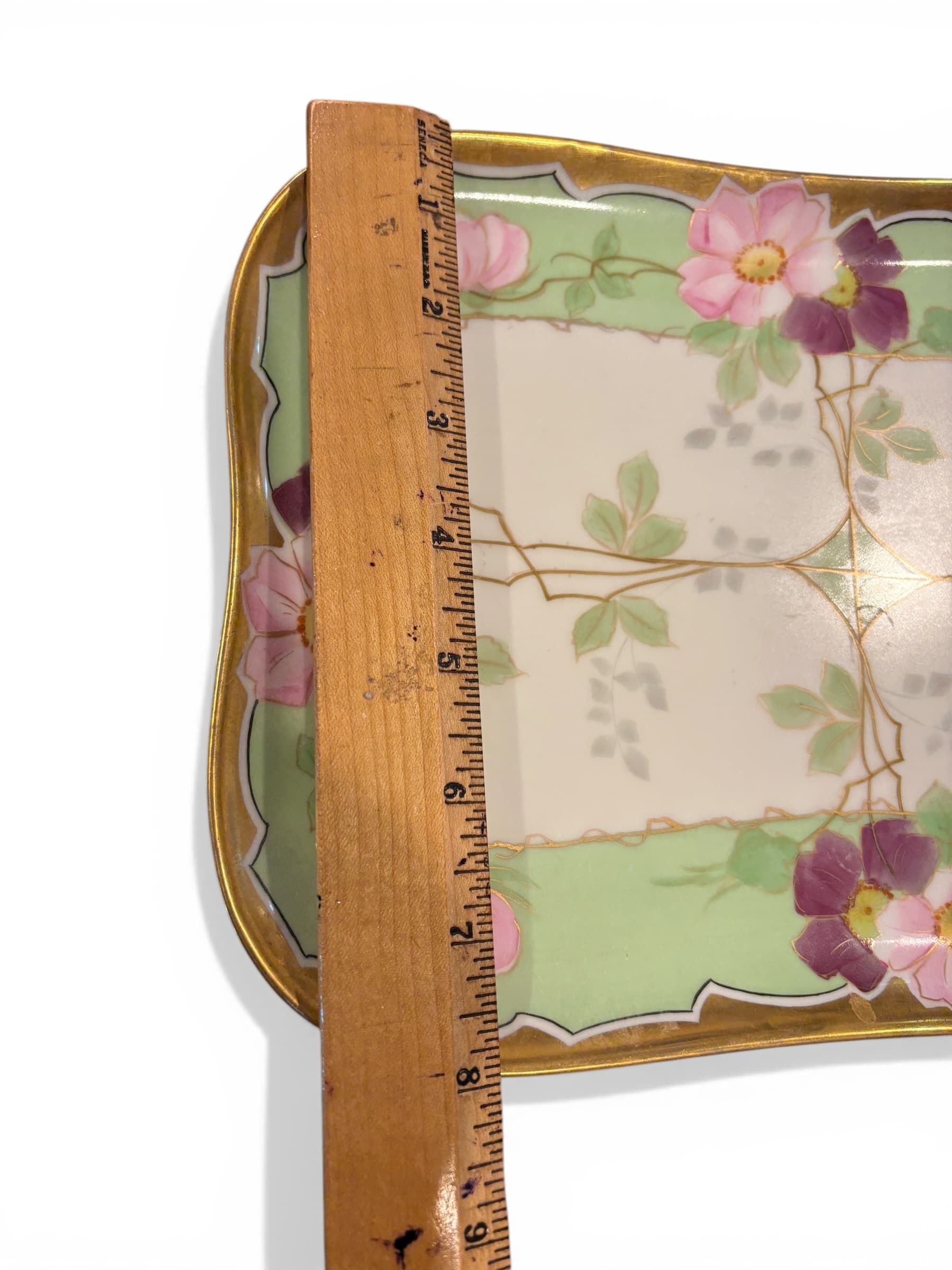 Stouffer Studio hand-painted porcelain dresser tray - Regular - Thumbnail 6