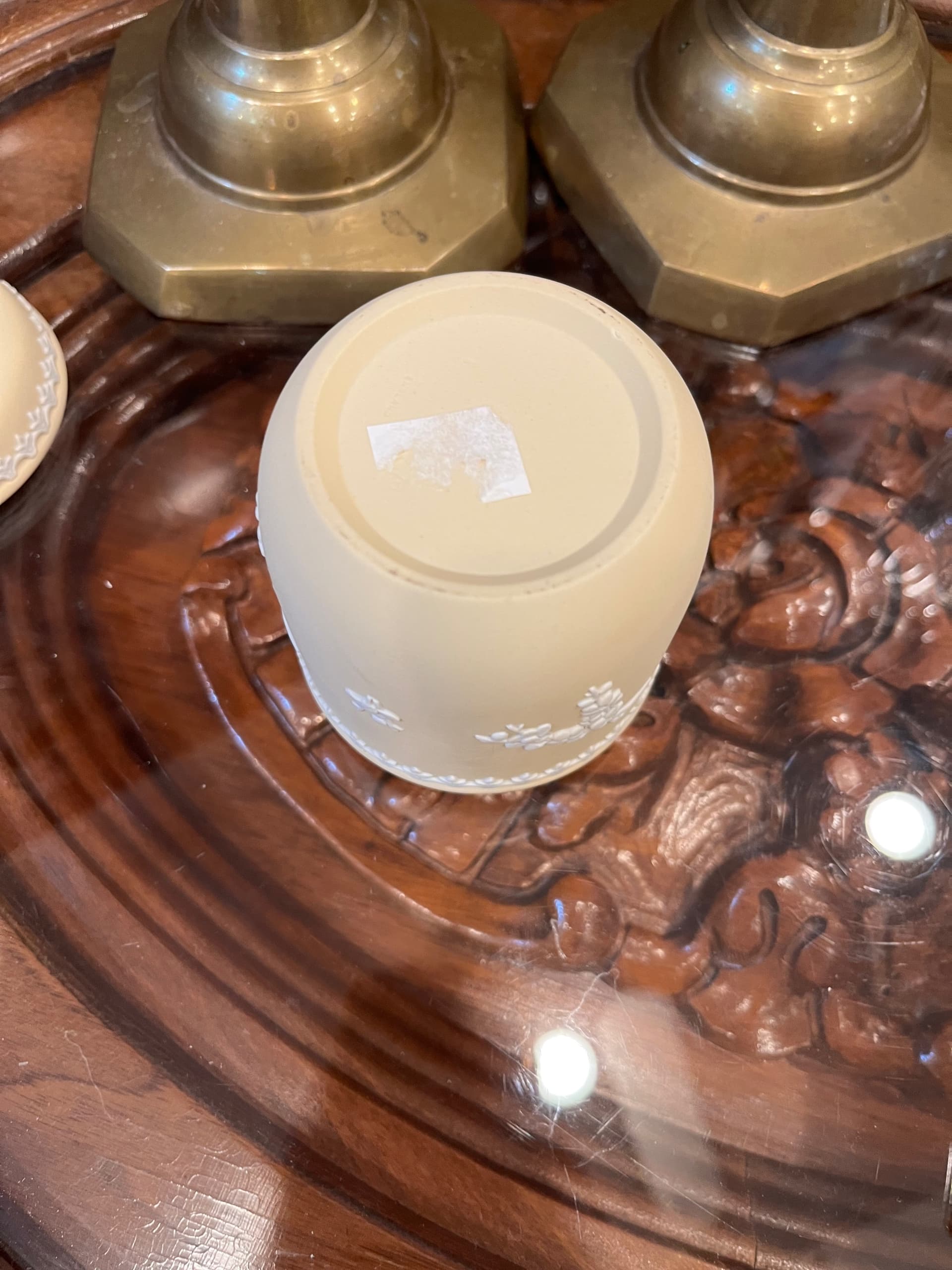 Wedgwood Jasperware Primrose Lidded Jar - Regular - Thumbnail 5