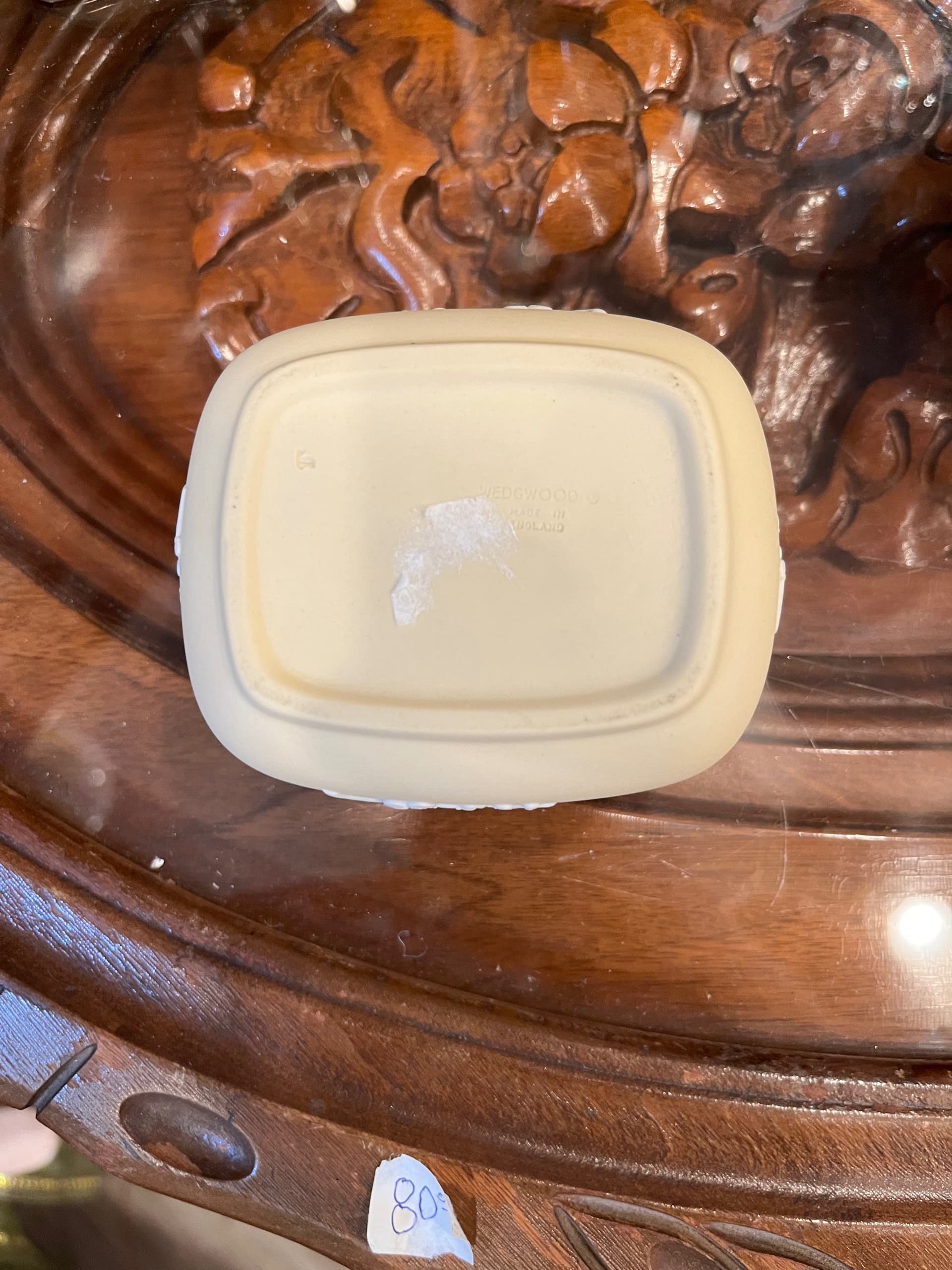 Wedgwood Jasperware Primrose Trinket Box AS IS - Regular - Thumbnail 5