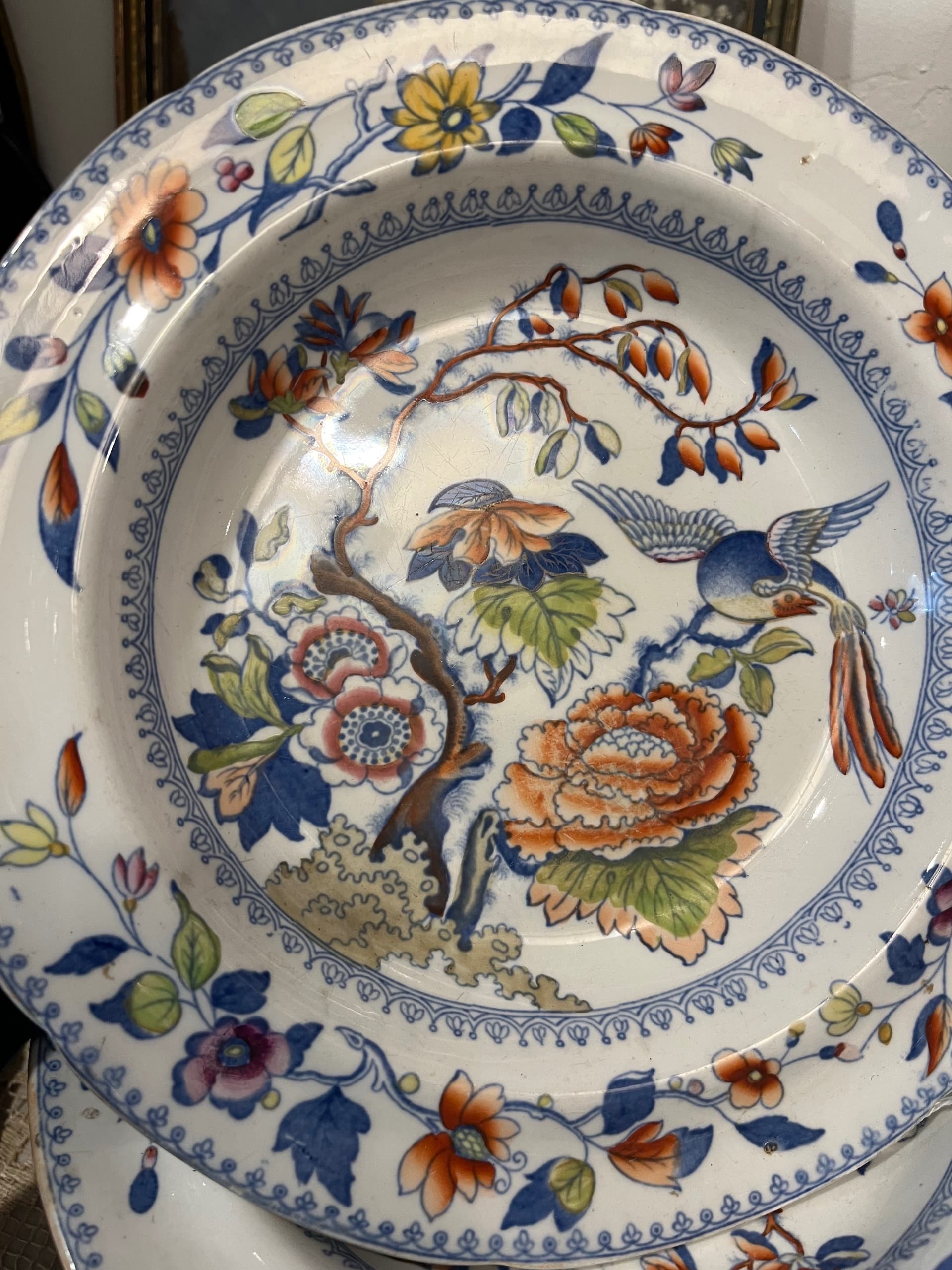 Antique Mason Ashworth Ironstone Plates [1239] - Regular - Thumbnail 2