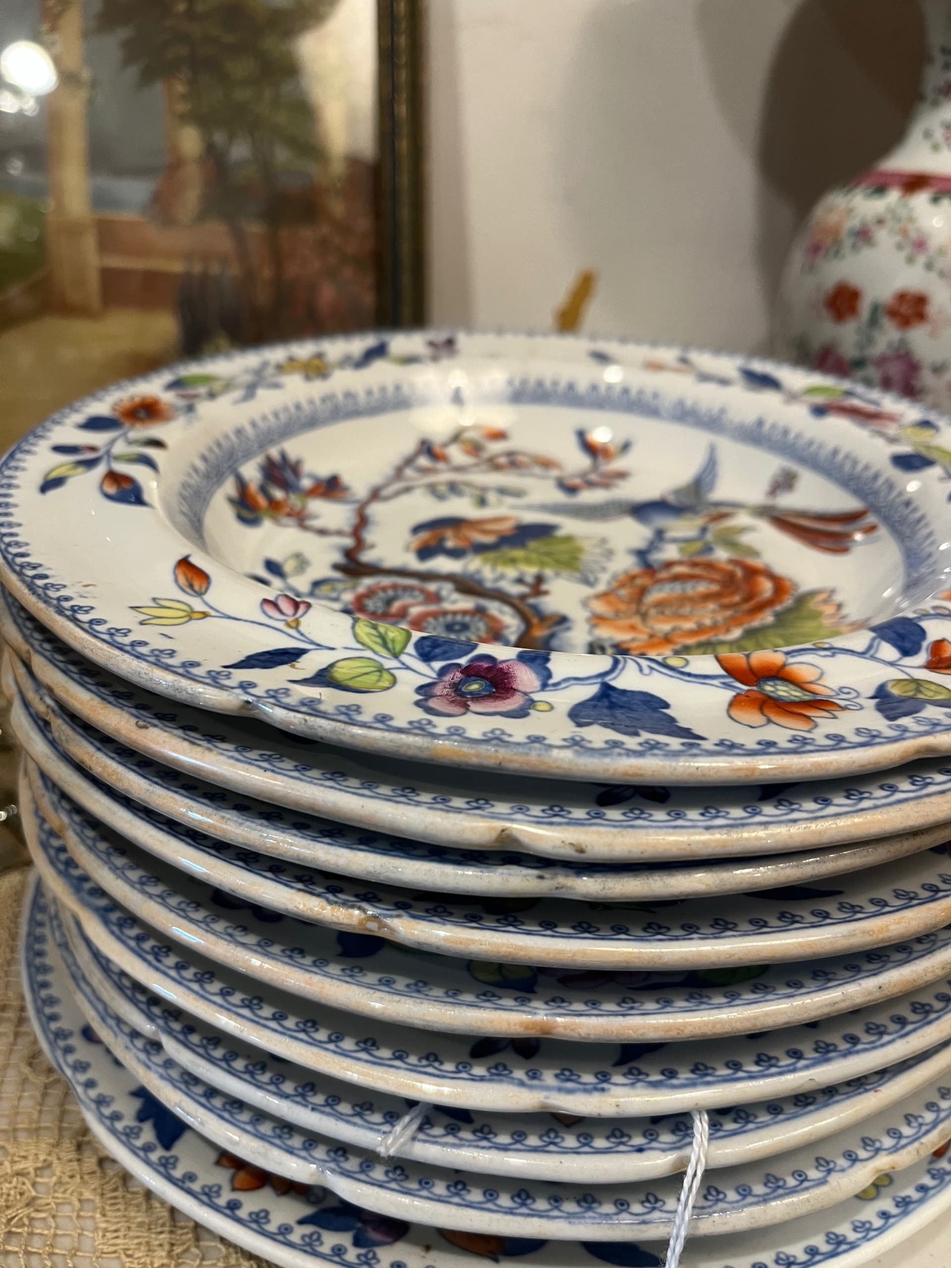 Antique Mason Ashworth Ironstone Plates [1239] - Regular - Thumbnail 4