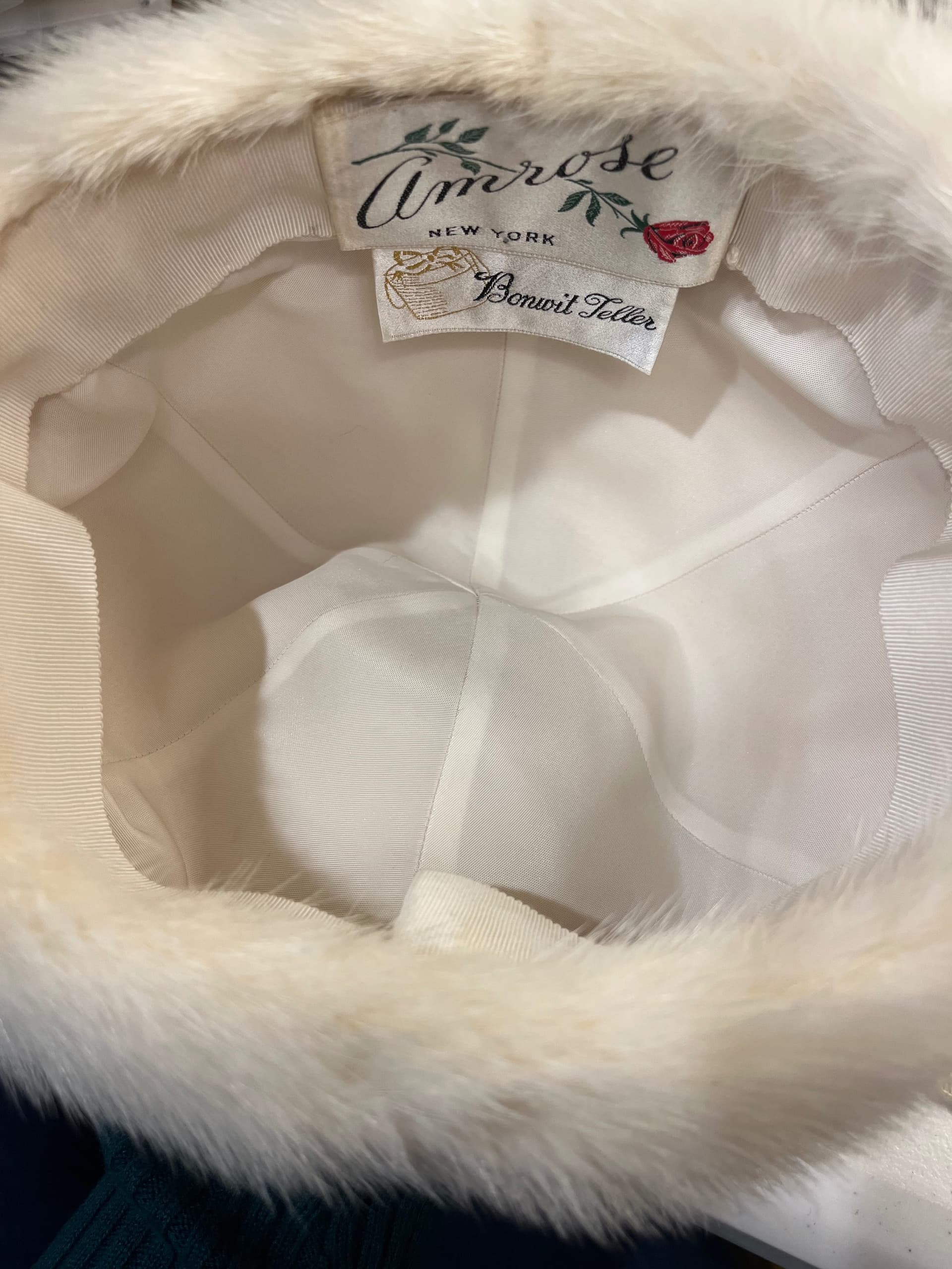 Vintage Fur Amrose New York Hat [1268] - Regular - Thumbnail 5