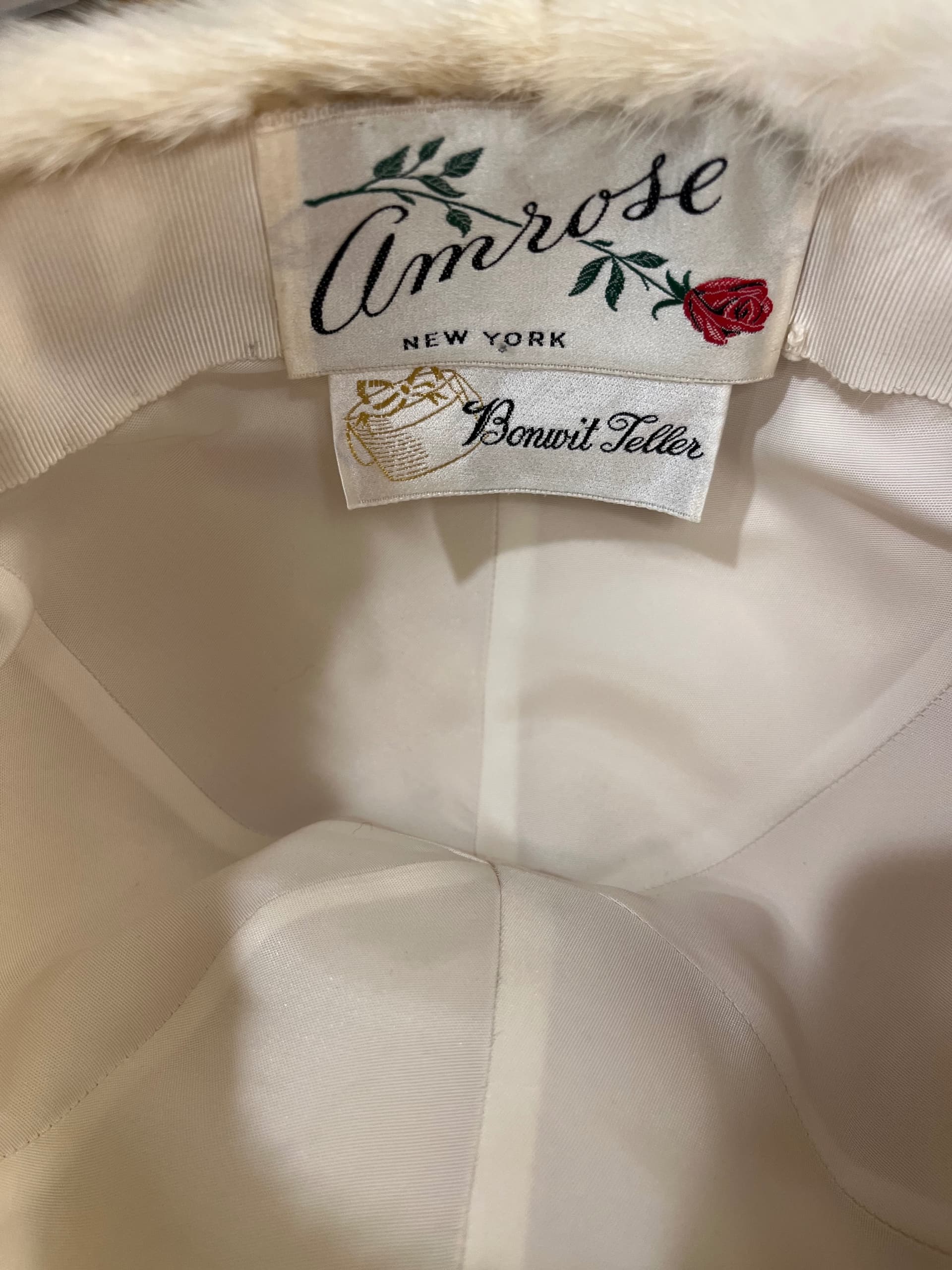 Vintage Fur Amrose New York Hat [1268] - Regular - Thumbnail 7