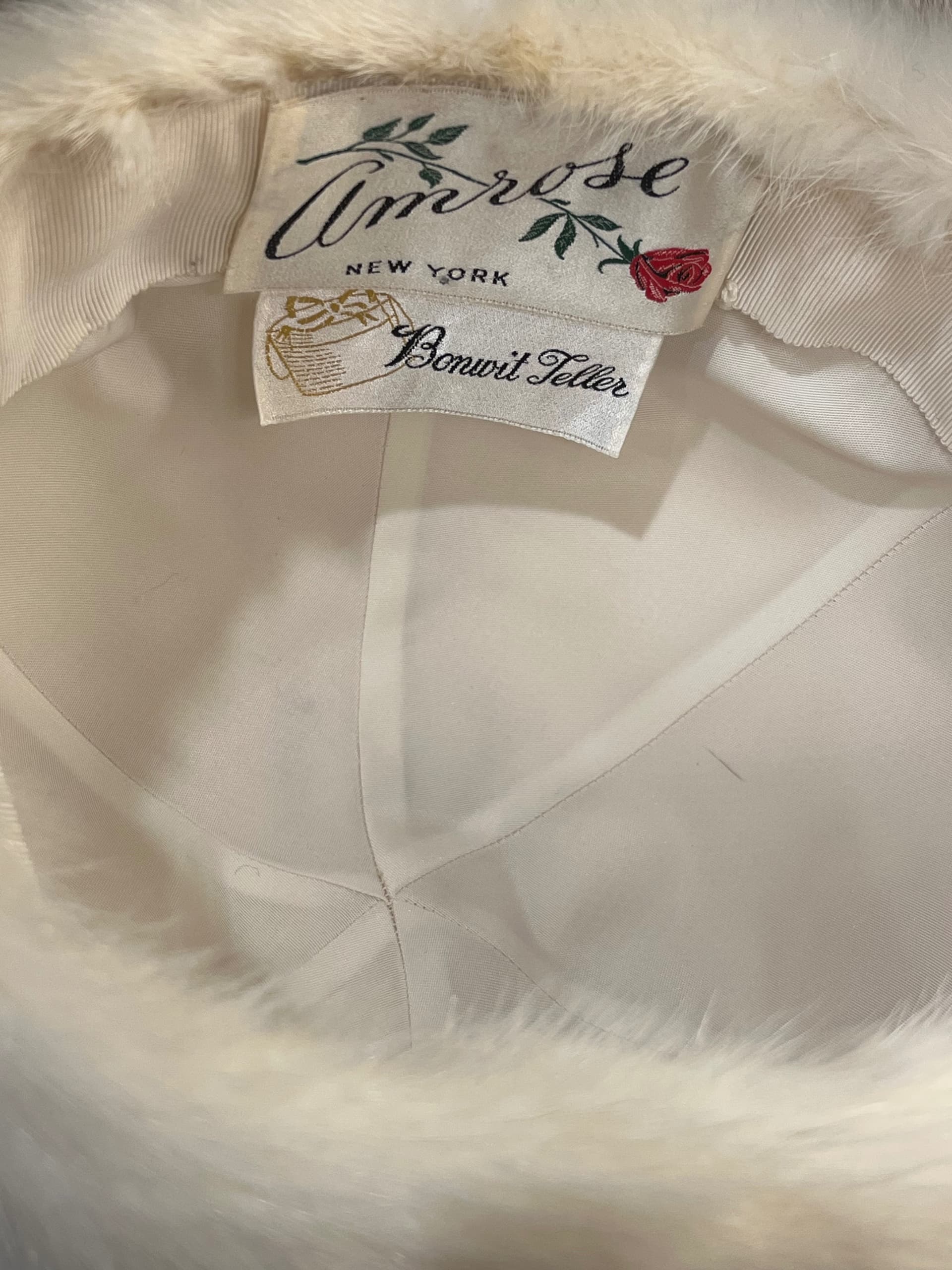 Vintage Fur Amrose New York Hat [1268] - Regular - Thumbnail 3