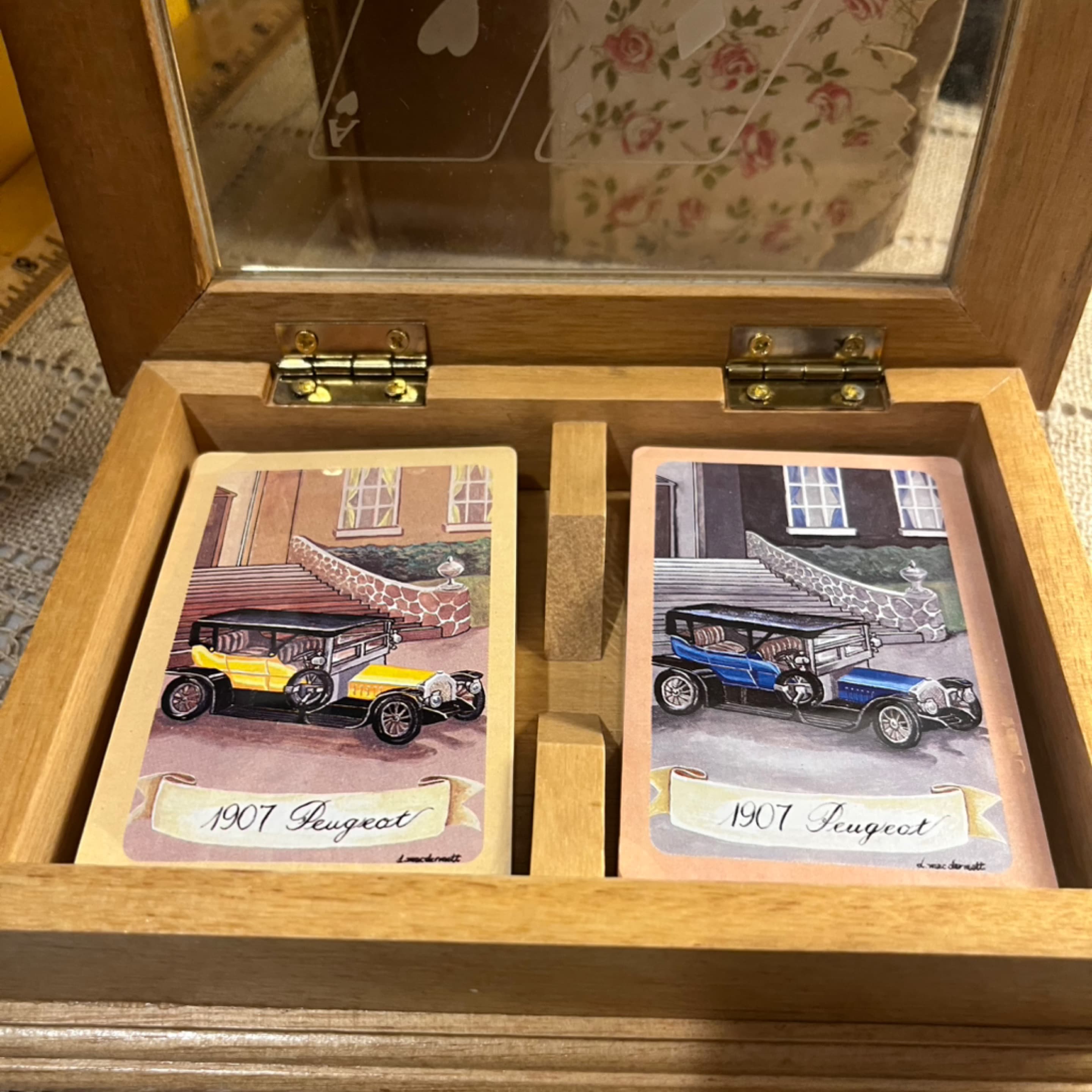 Vintage Playing Cards 1907 Peugeot Car 941 - Regular - Thumbnail 3