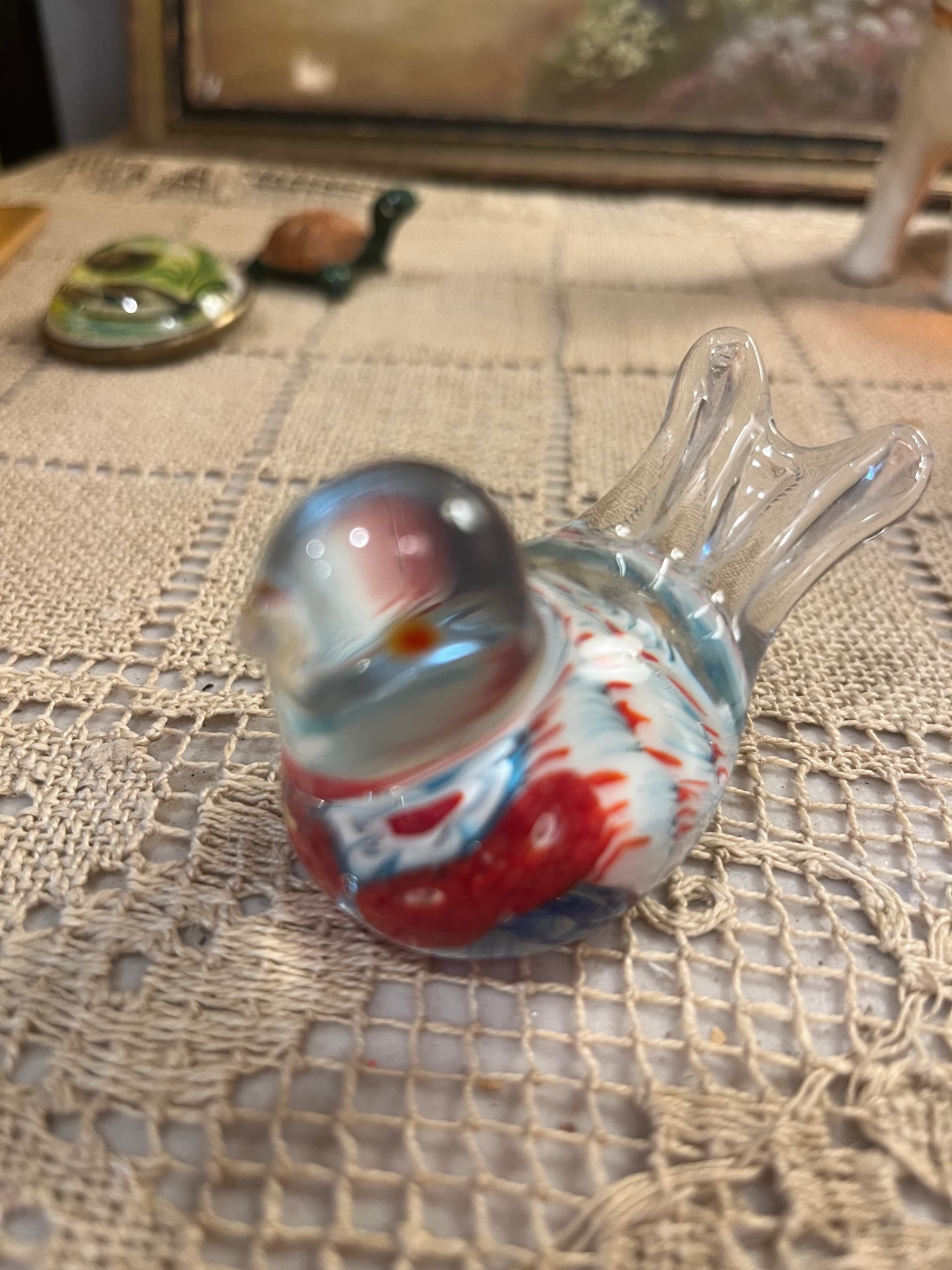 Small Glass Bird - Regular - Thumbnail 4