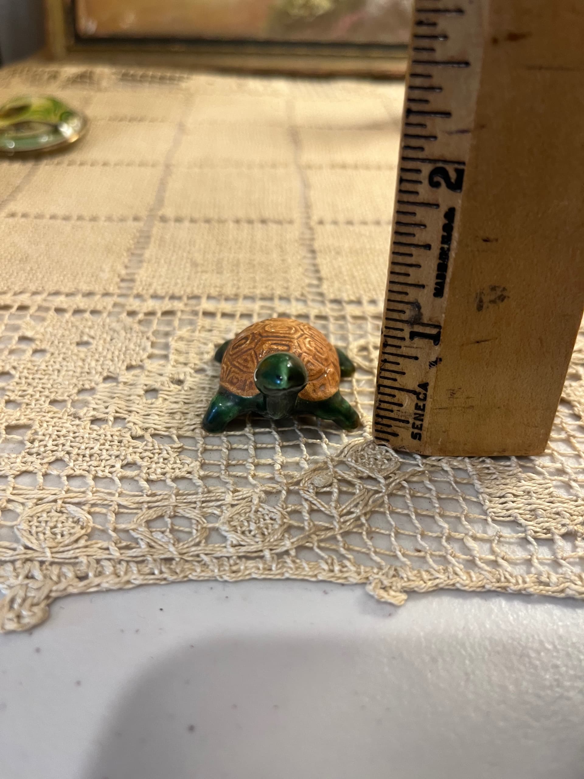 Ceramic Turtle Figurine - Regular - Thumbnail 2