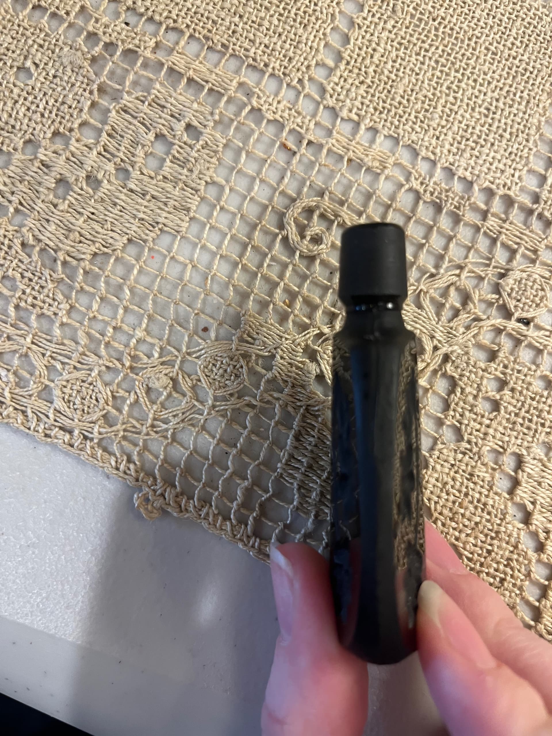 Black pressed perfume bottle - Regular - Thumbnail 5