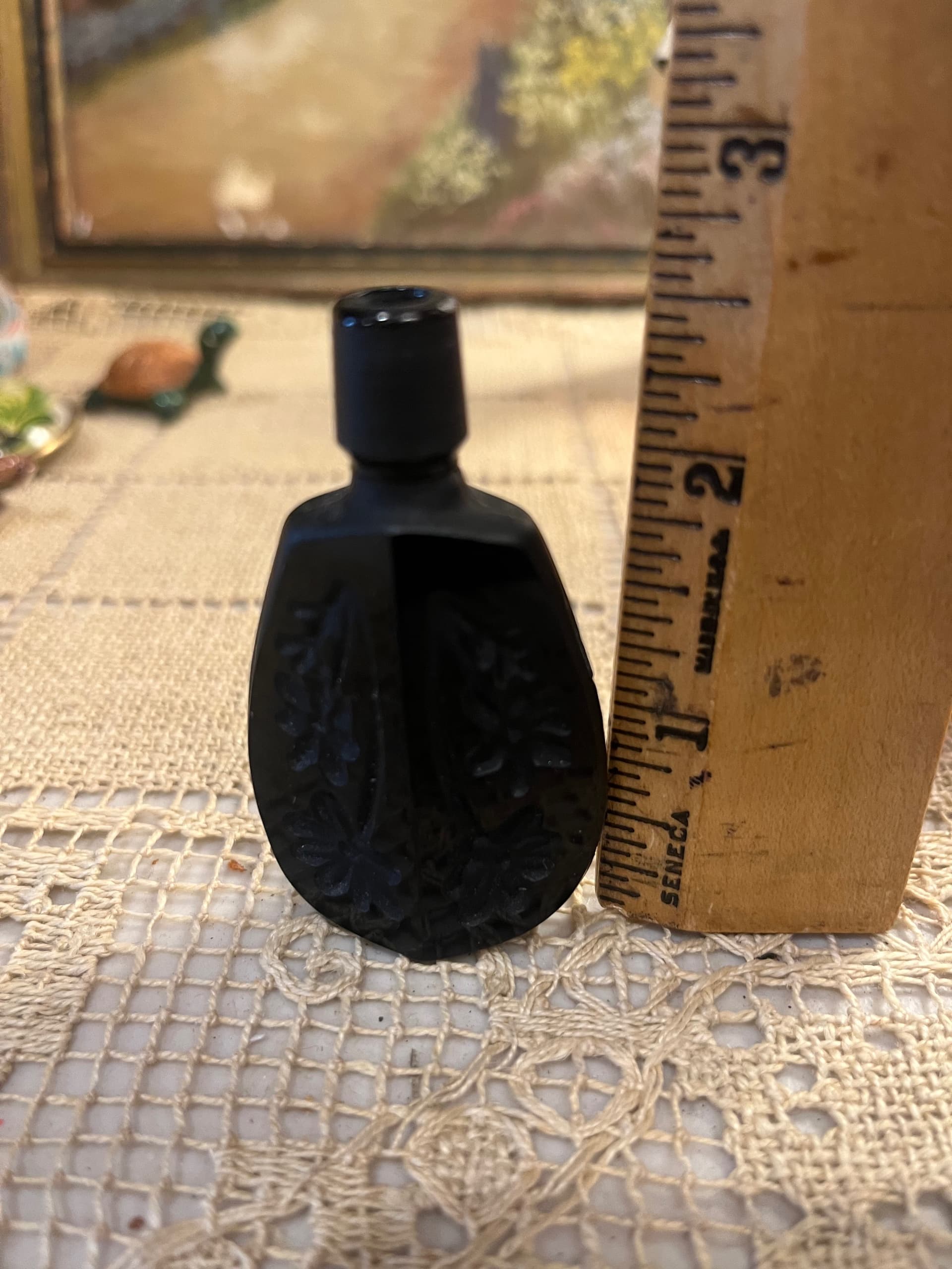 Black pressed perfume bottle - Regular - Thumbnail 6