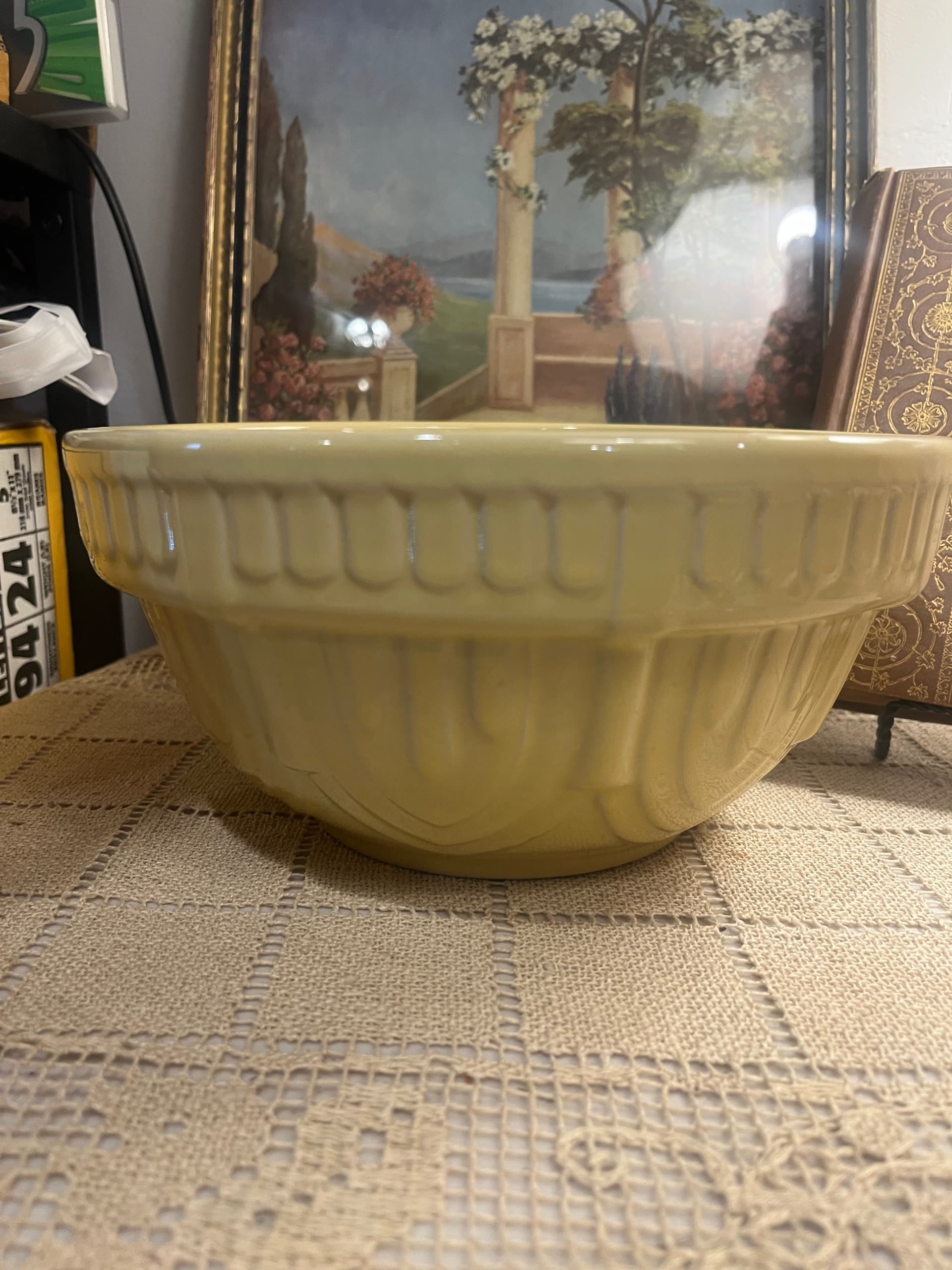 Coche Yellow Stoneware Mixing Bowl [1268] - Regular - Thumbnail 4