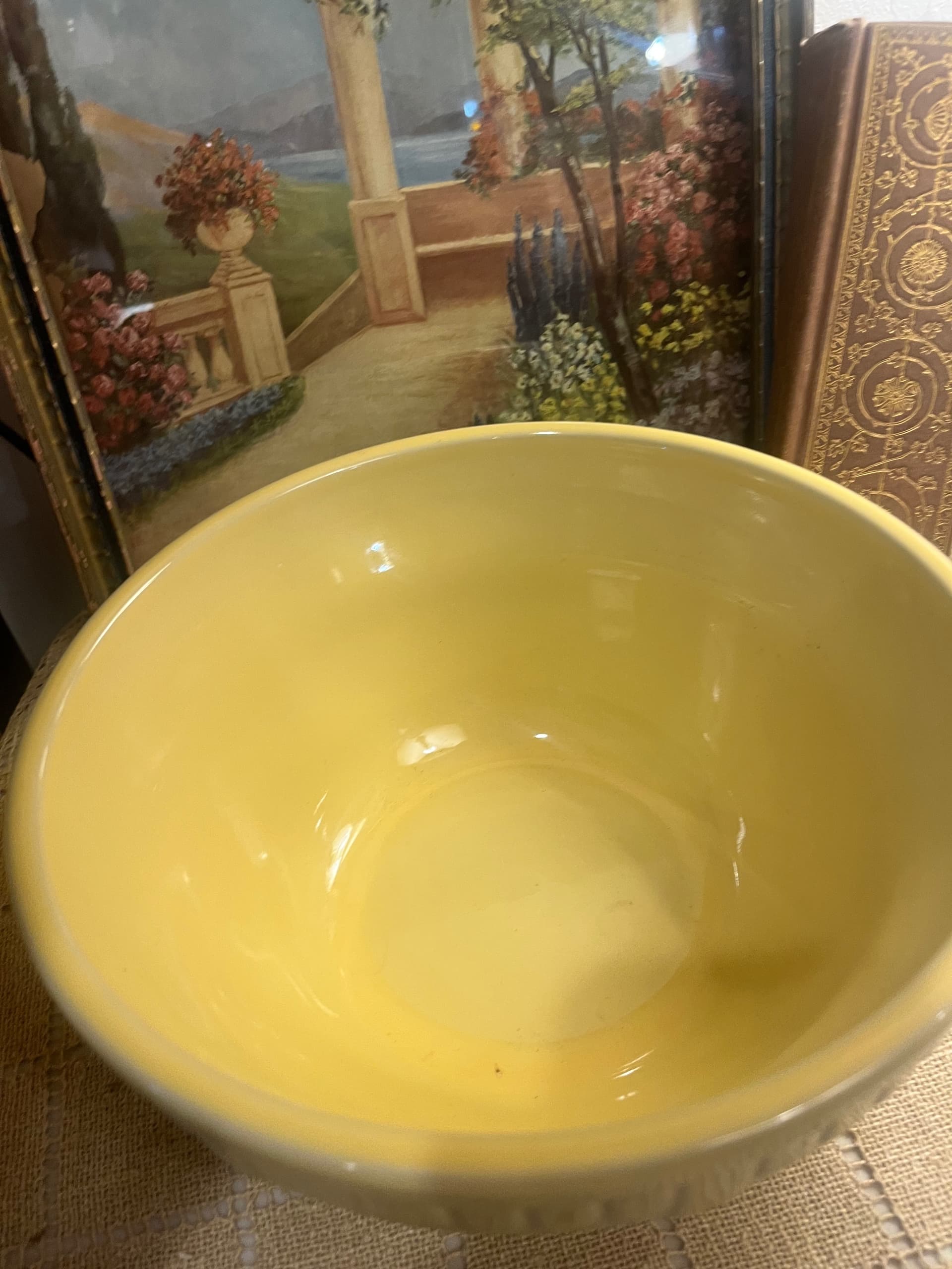 Coche Yellow Stoneware Mixing Bowl [1268] - Regular - Thumbnail 3