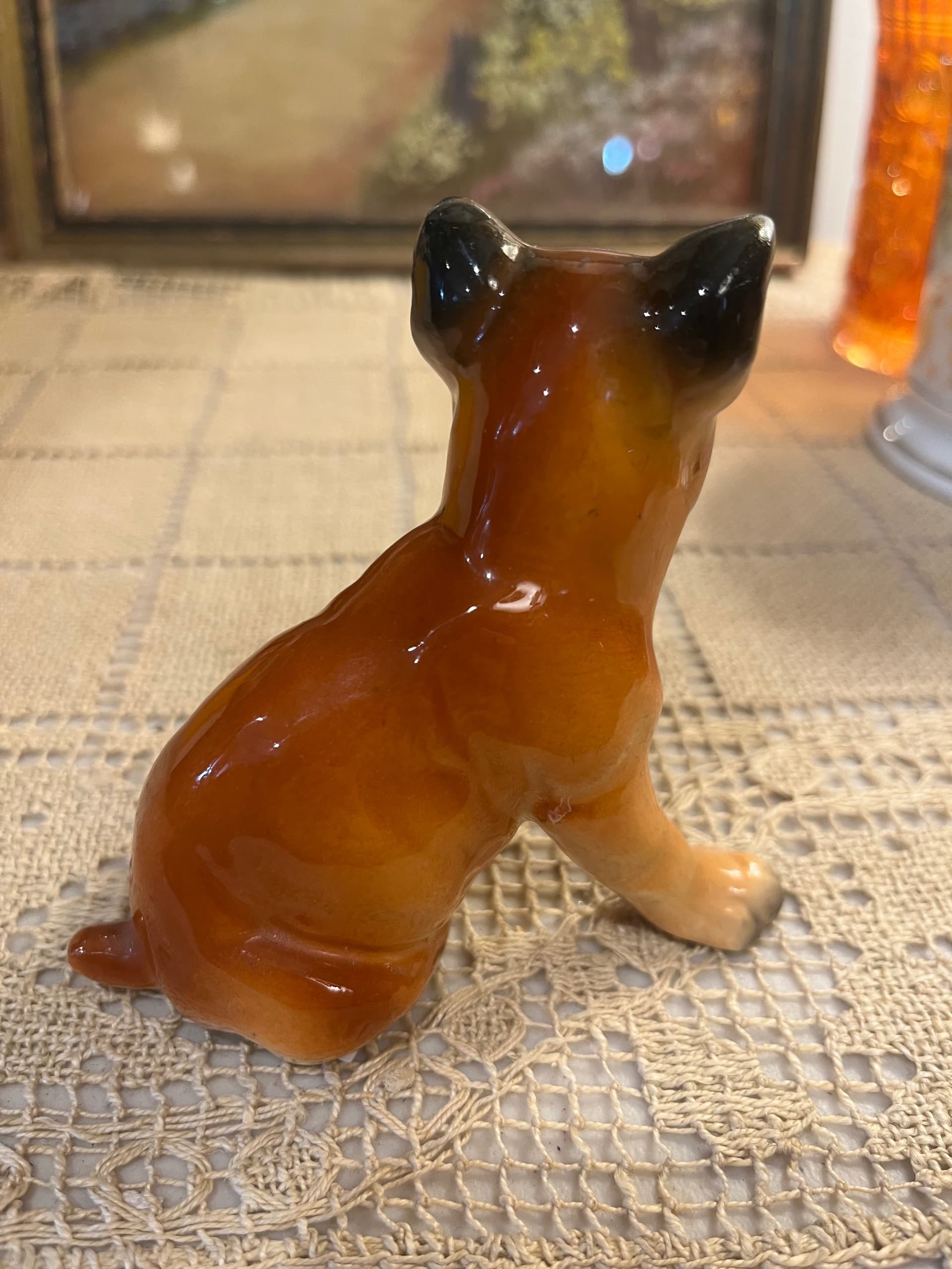 Ceramic Boxer Dog Figurine - Regular - Thumbnail 4
