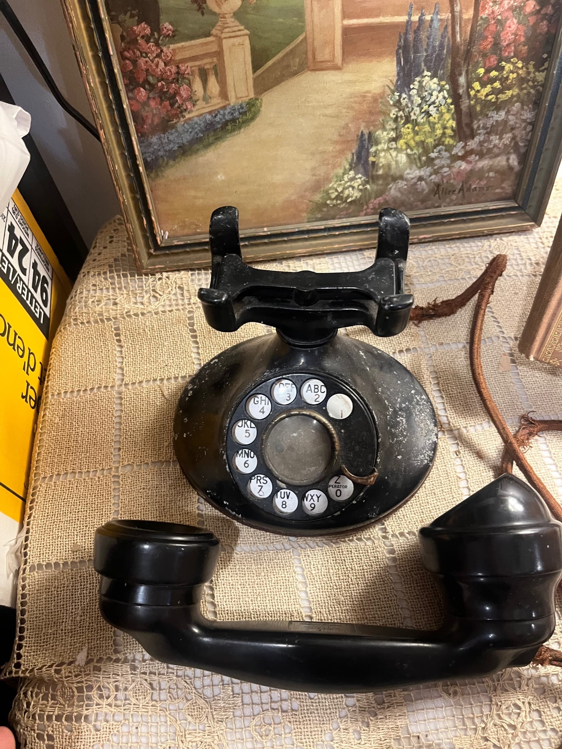 Vintage Rotary Dial Telephone - Regular - Thumbnail 3