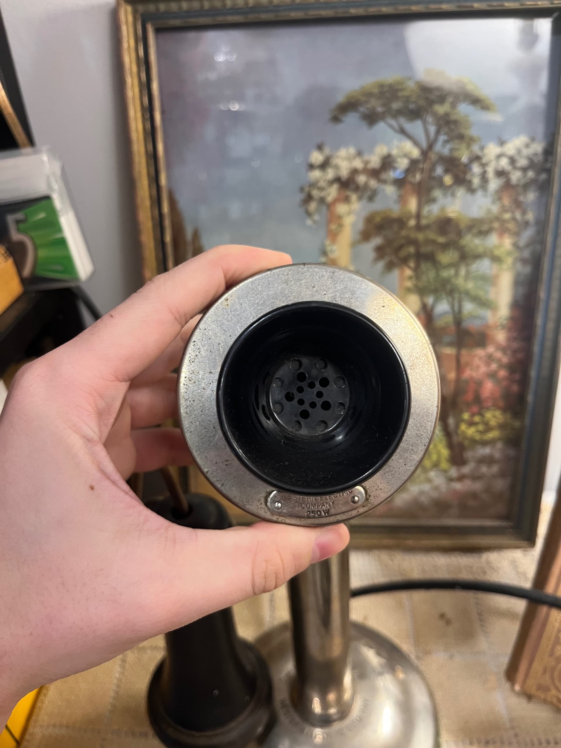 Vintage Western Electric Candlestick Telephone with Pony Reciever - Regular - Thumbnail 4