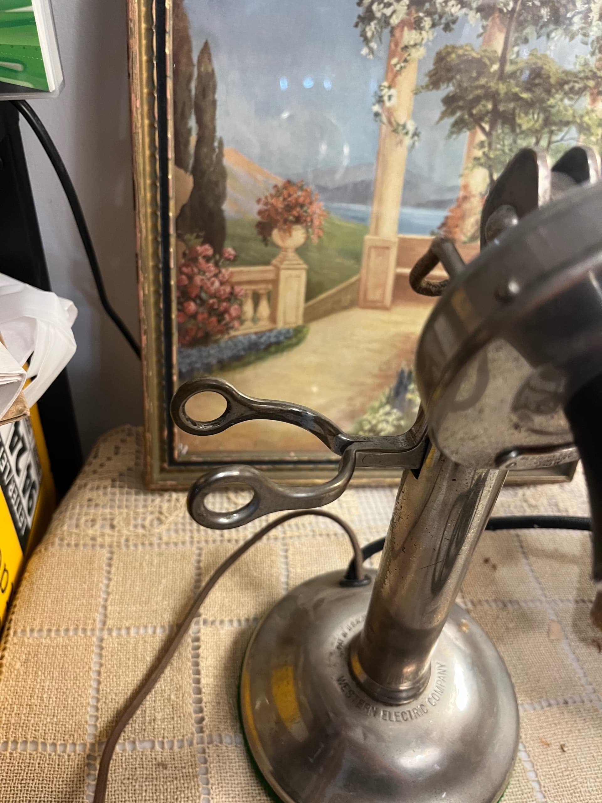 Vintage Western Electric Candlestick Telephone with Pony Reciever - Regular - Thumbnail 2
