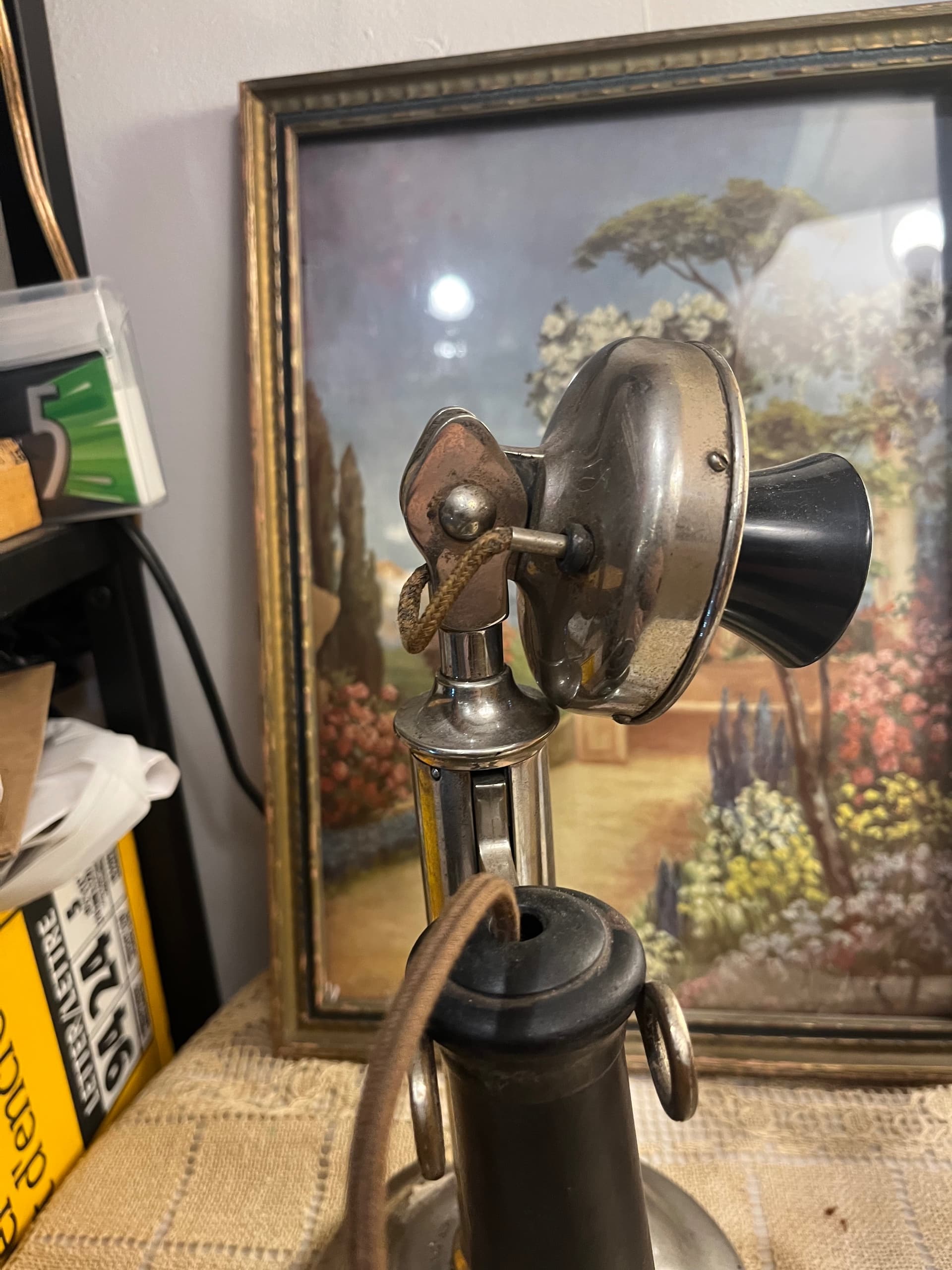 Vintage Western Electric Candlestick Telephone with Pony Reciever - Regular - Thumbnail 9