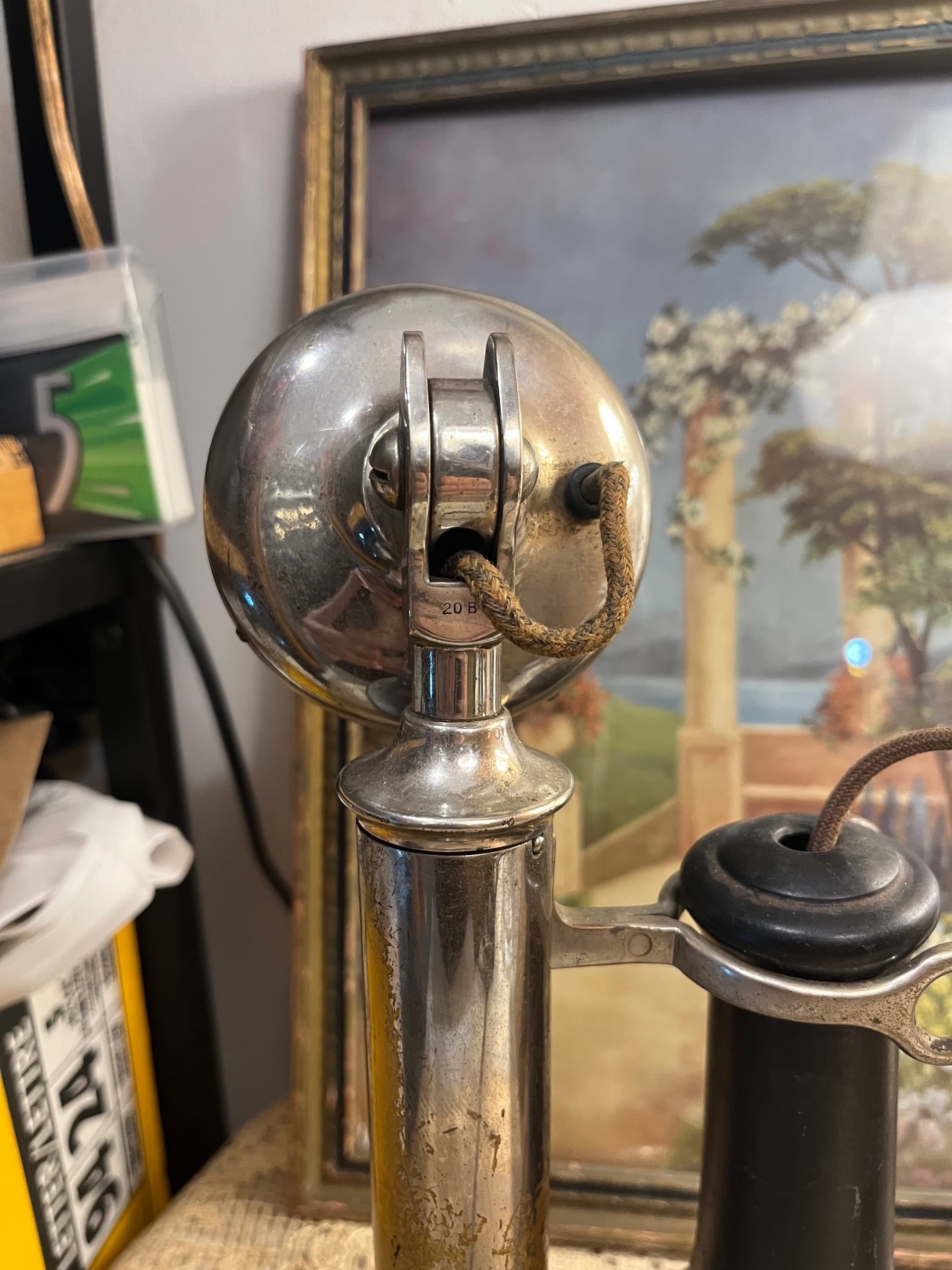 Vintage Western Electric Candlestick Telephone with Pony Reciever - Regular - Thumbnail 7