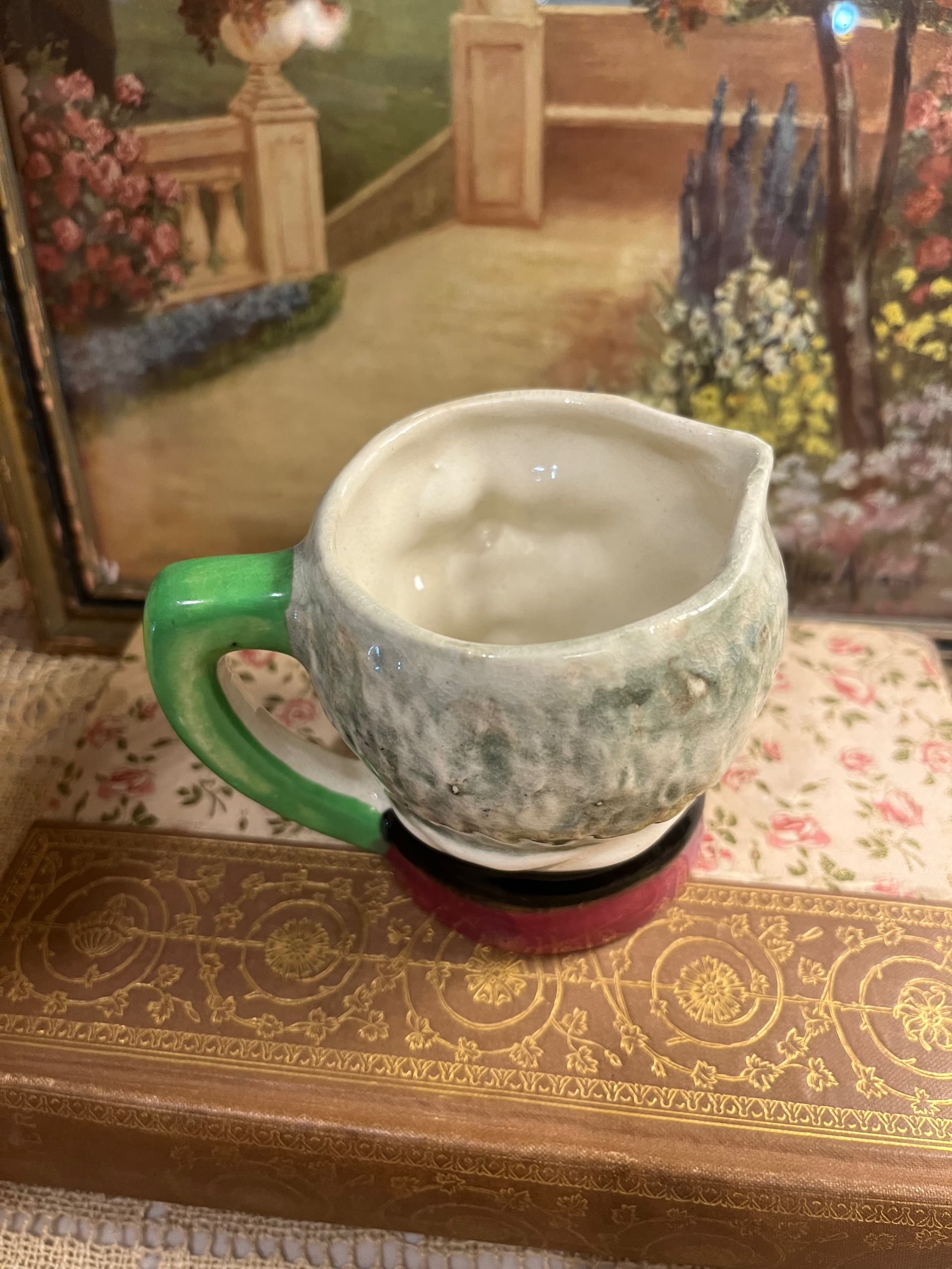 Small Vintage Toby Mug Creamer - Regular - Thumbnail 2
